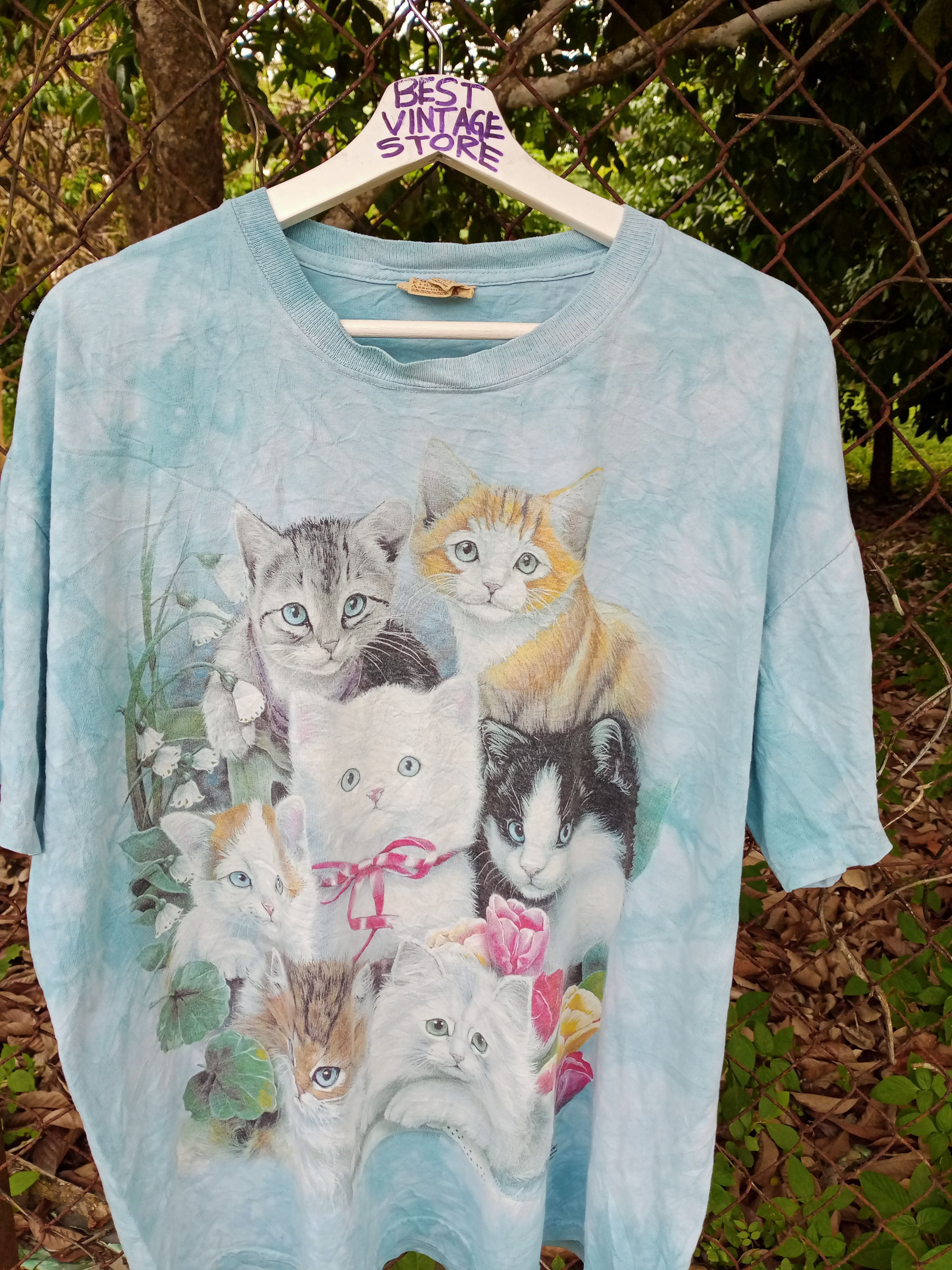 Other Vintage The Mountain Cats Tie Dye Tee Size US XL / EU 56 / 4 - 2 Thumbnail