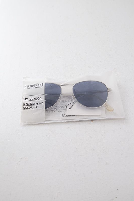 Helmut Lang Vintage Aviator sunglasses Size ONE SIZE - 7 Thumbnail