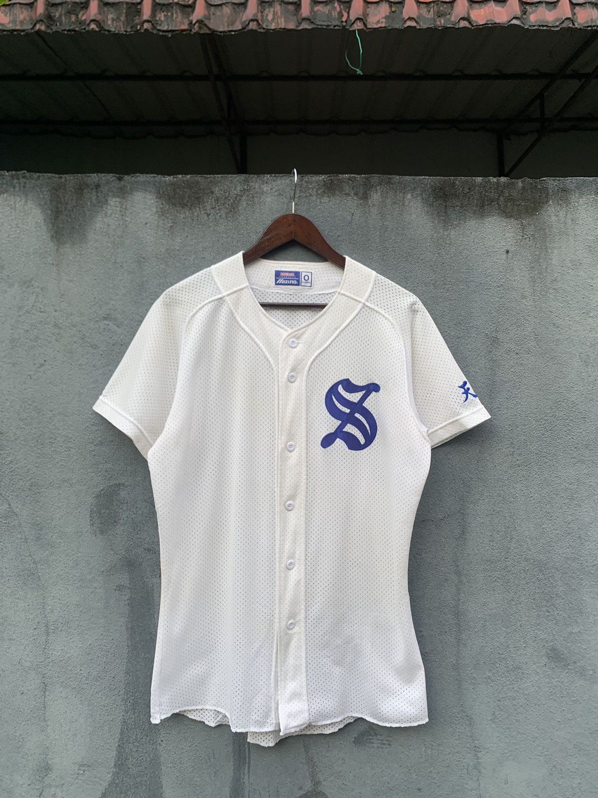 Vintage ⚾️Vintage Mizuno Baseball Jersey Size US M / EU 48-50 / 2 - 2 Thumbnail