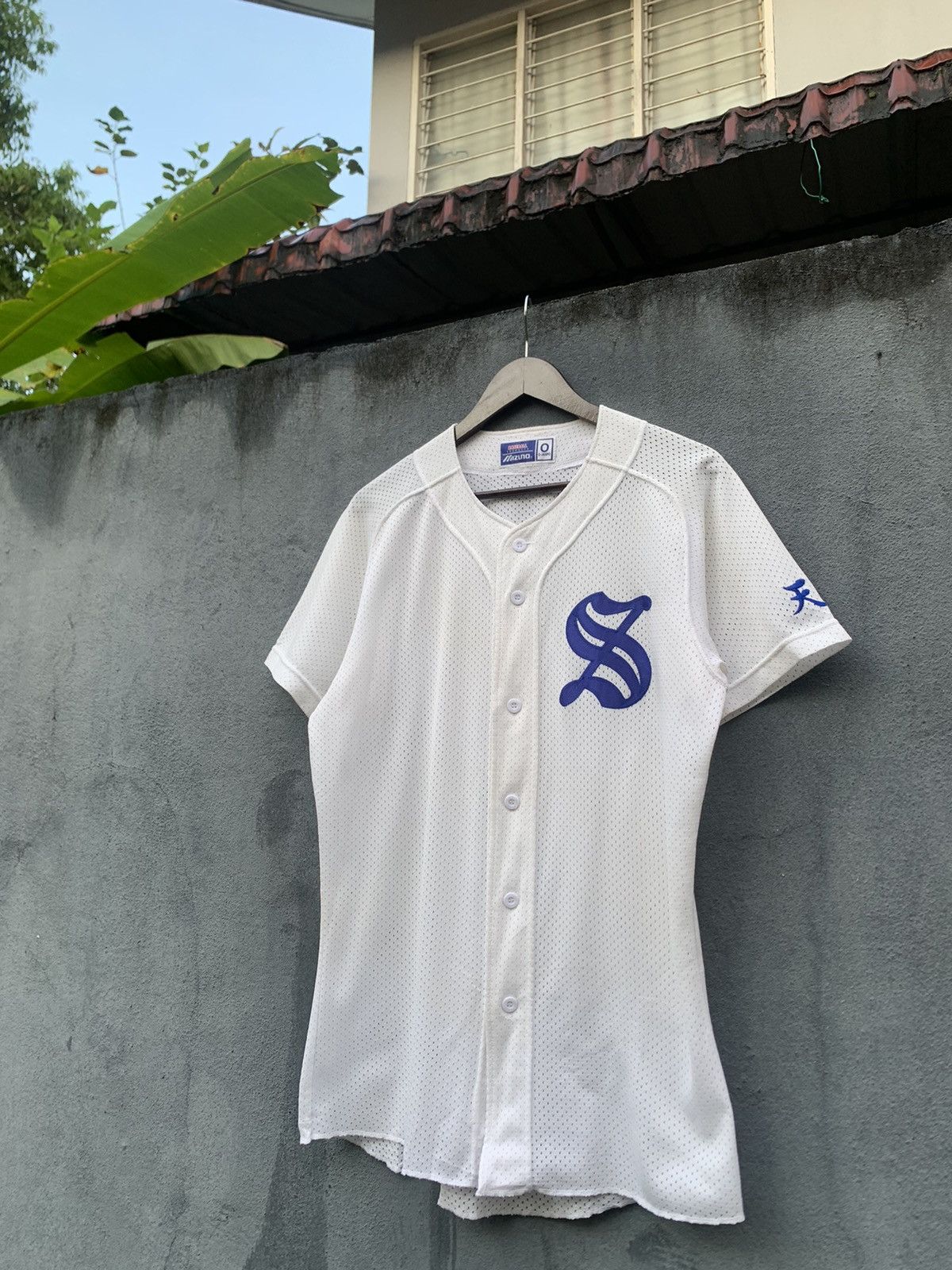 Vintage ⚾️Vintage Mizuno Baseball Jersey Size US M / EU 48-50 / 2 - 6 Thumbnail