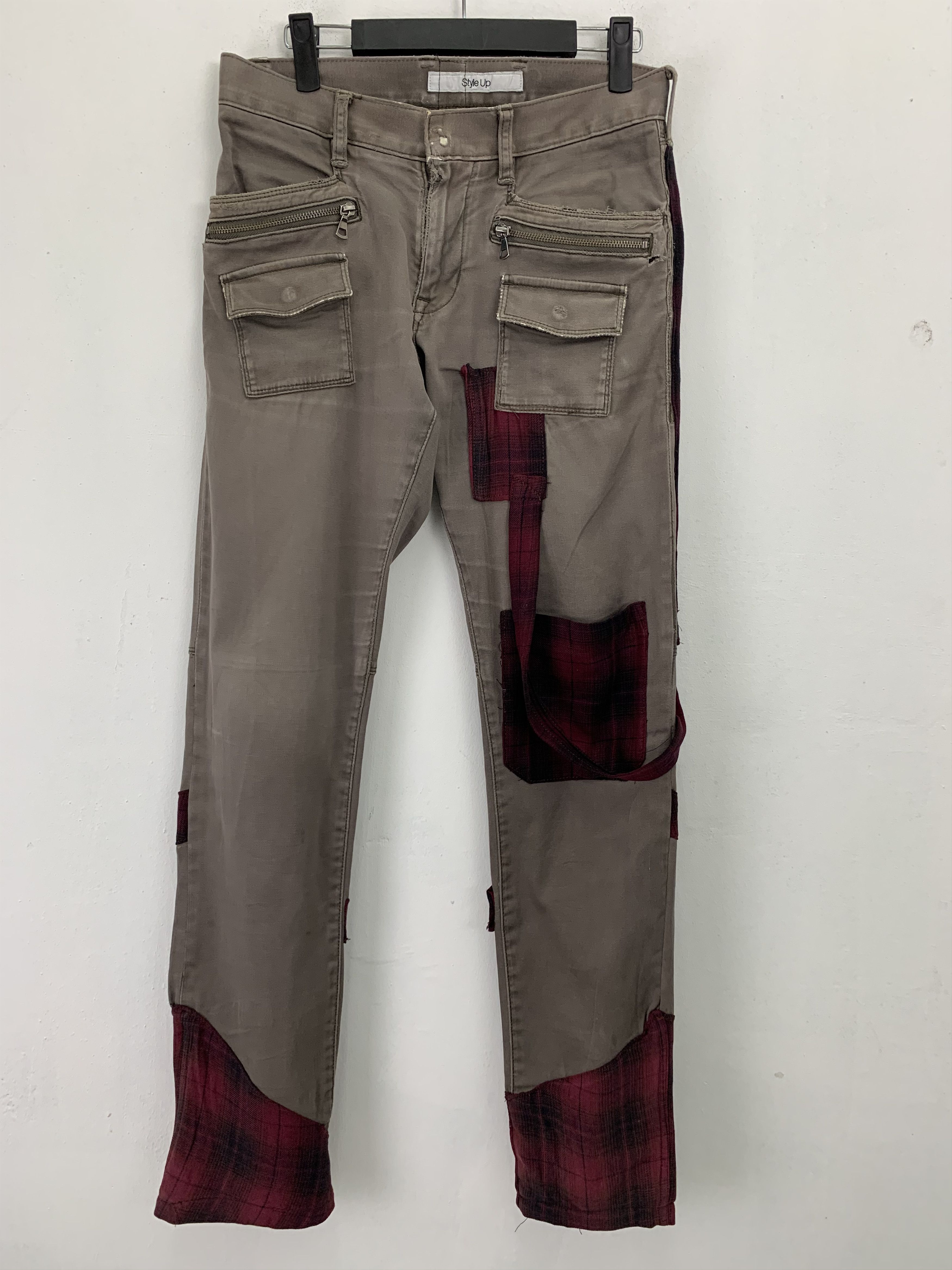Japanese Brand Cargo Pants Custom Reconstructed Multipocket Streetwear Vtg Size US 30 / EU 46 - 1 Thumbnail