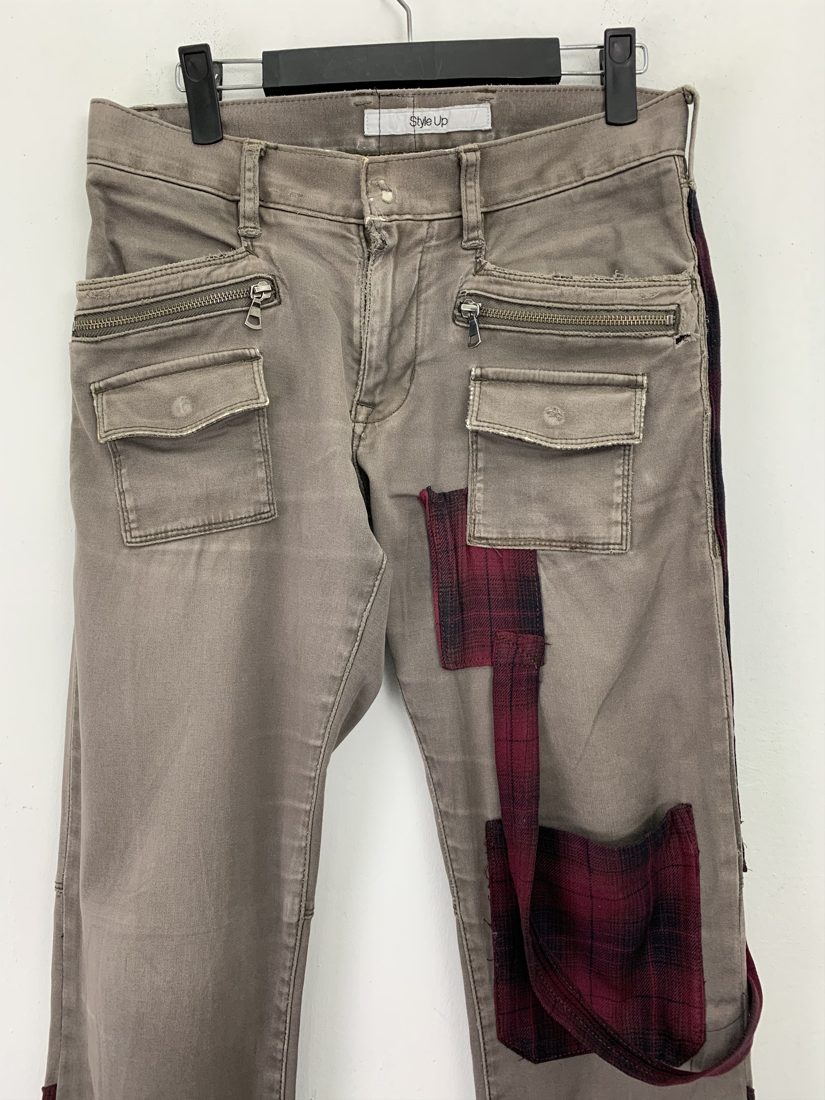 Japanese Brand Cargo Pants Custom Reconstructed Multipocket Streetwear Vtg Size US 30 / EU 46 - 3 Thumbnail