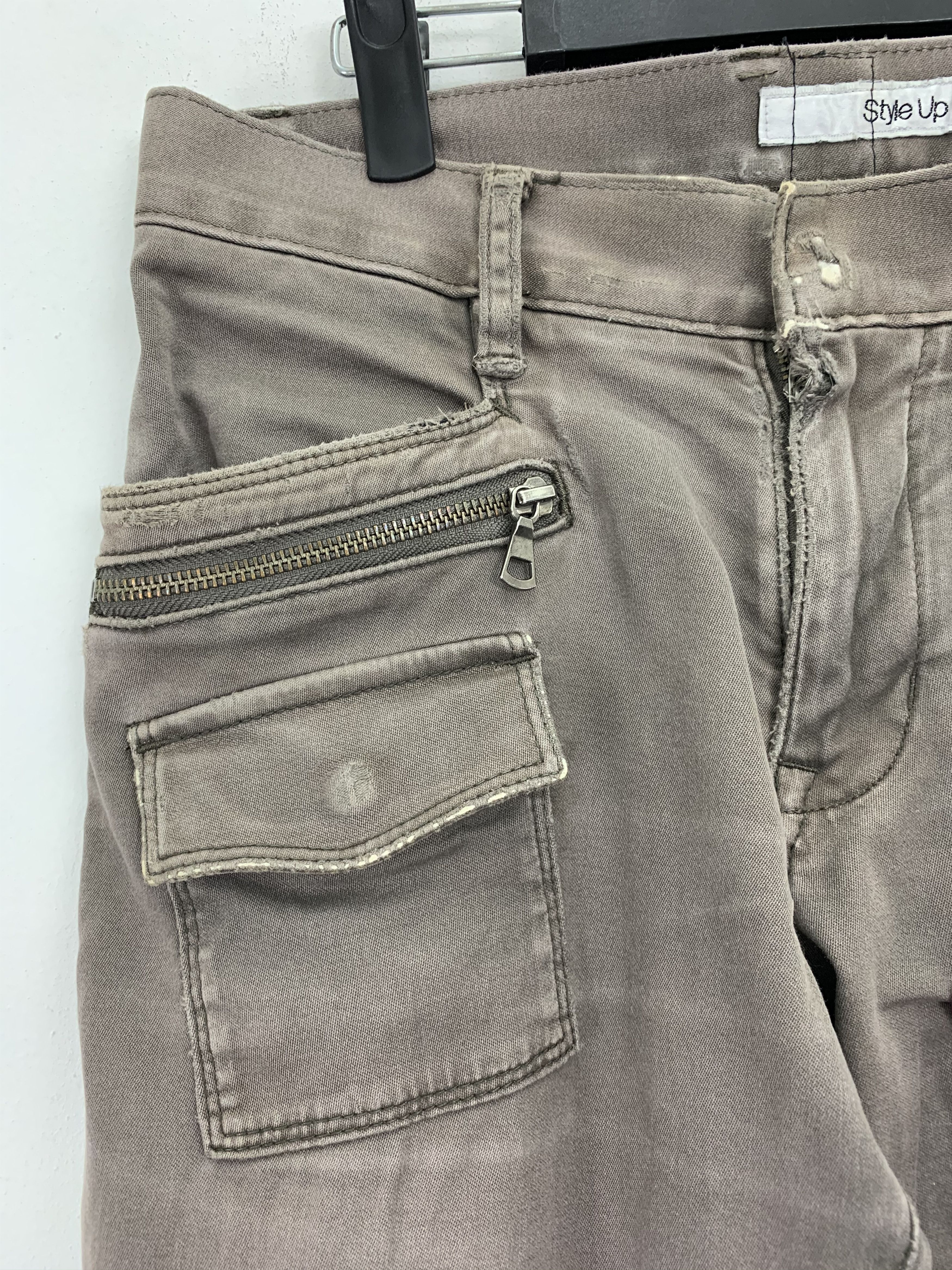 Japanese Brand Cargo Pants Custom Reconstructed Multipocket Streetwear Vtg Size US 30 / EU 46 - 5 Thumbnail