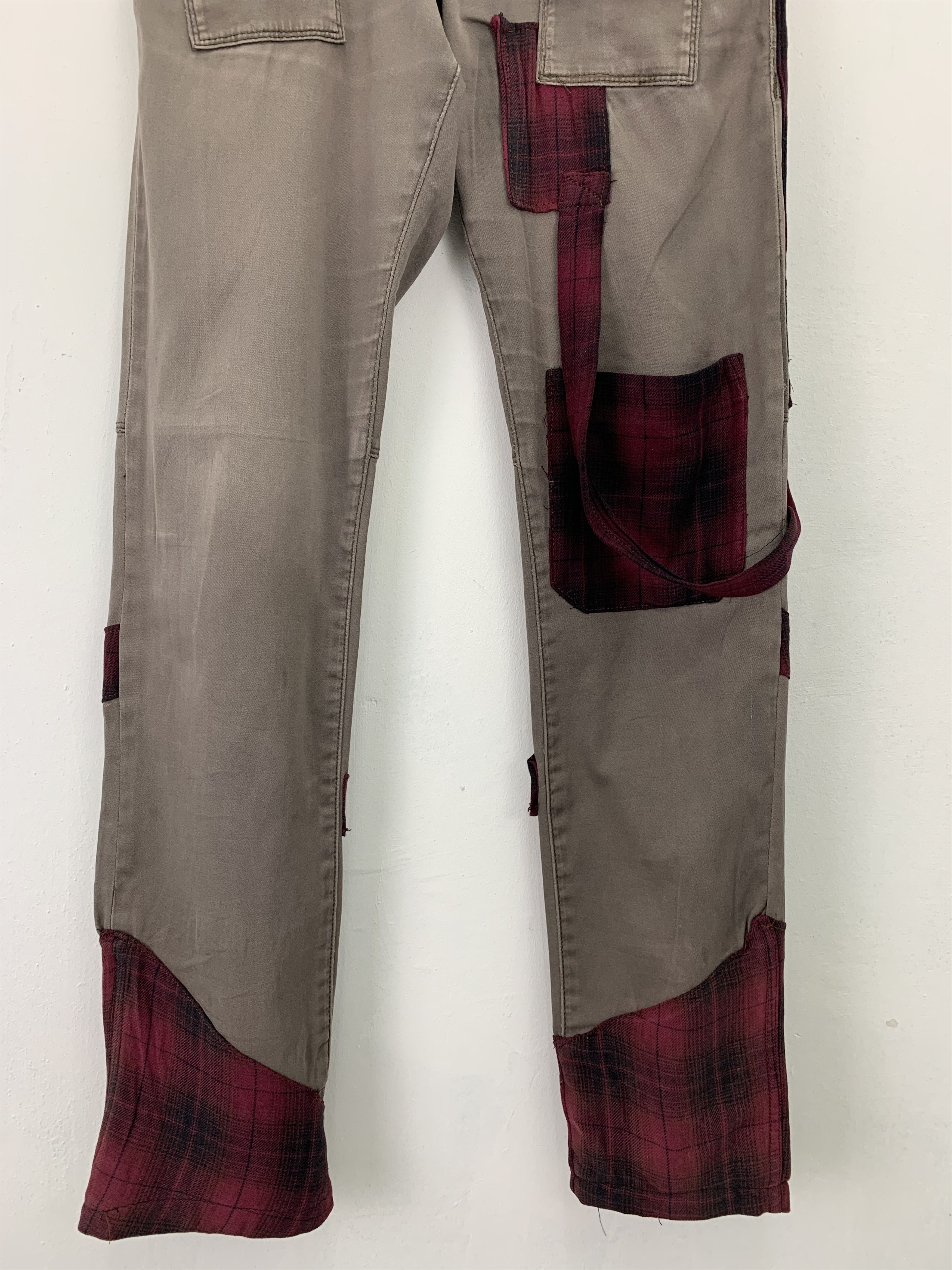 Japanese Brand Cargo Pants Custom Reconstructed Multipocket Streetwear Vtg Size US 30 / EU 46 - 8 Thumbnail