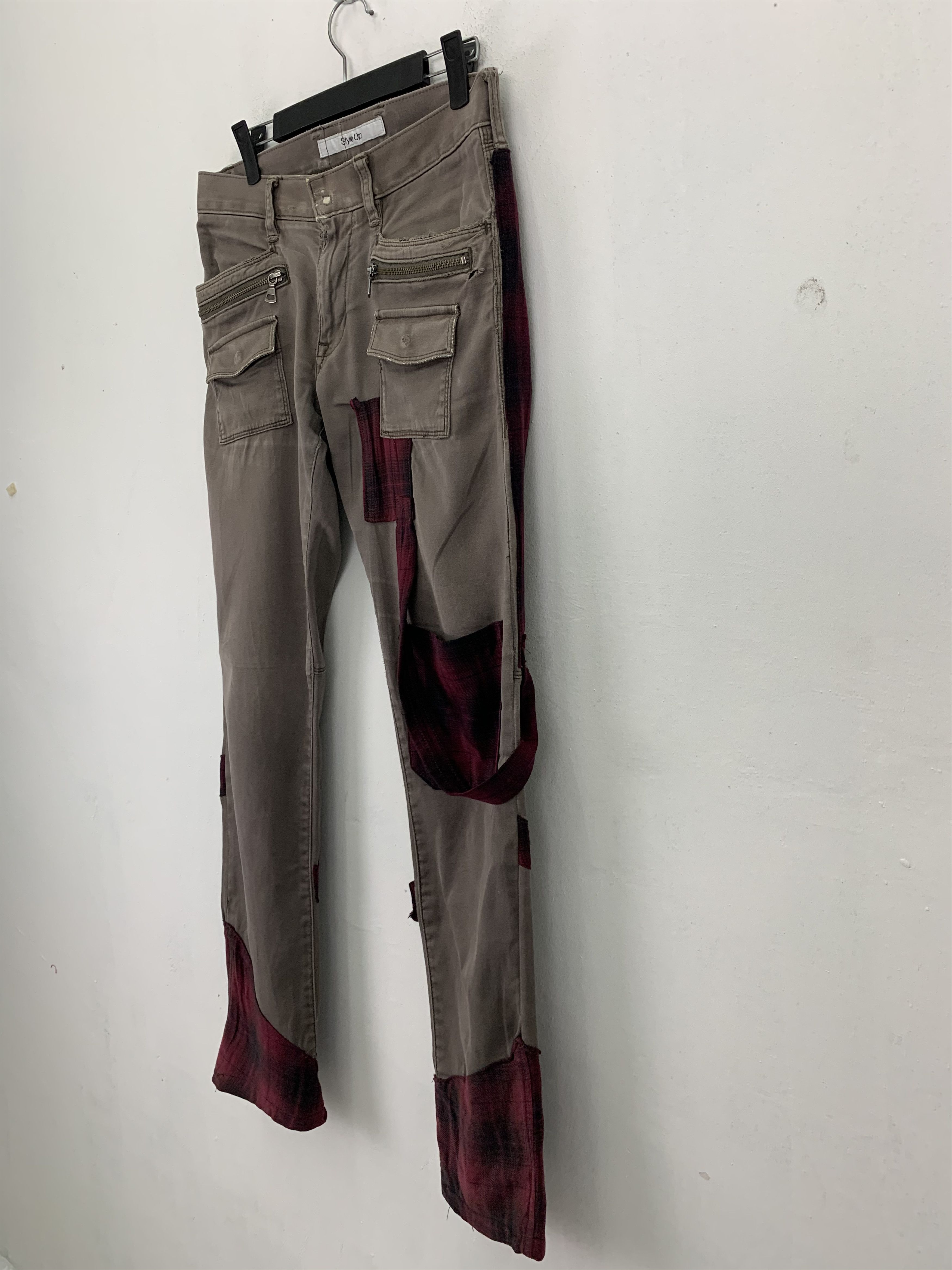 Japanese Brand Cargo Pants Custom Reconstructed Multipocket Streetwear Vtg Size US 30 / EU 46 - 12 Thumbnail