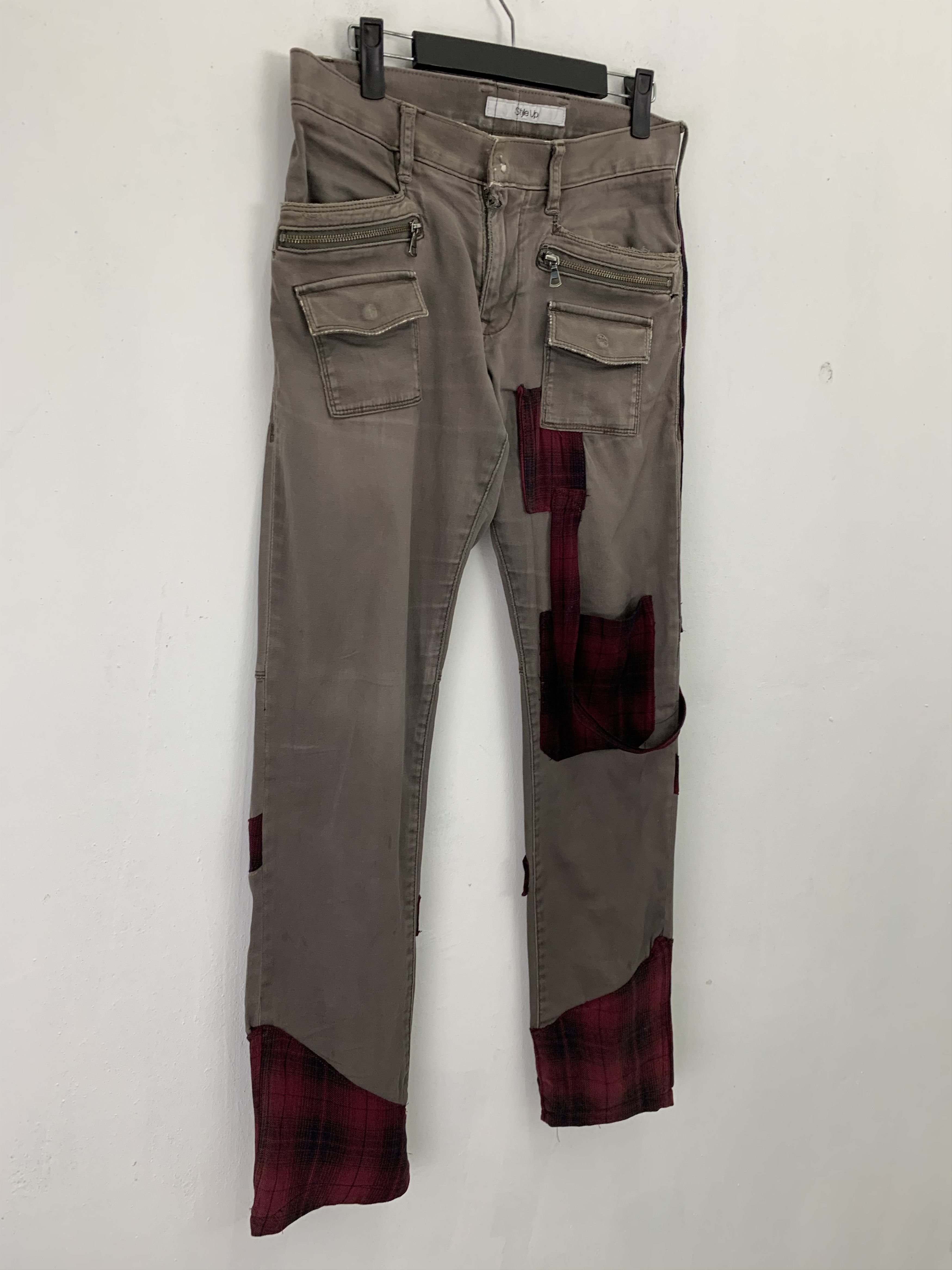 Japanese Brand Cargo Pants Custom Reconstructed Multipocket Streetwear Vtg Size US 30 / EU 46 - 11 Thumbnail