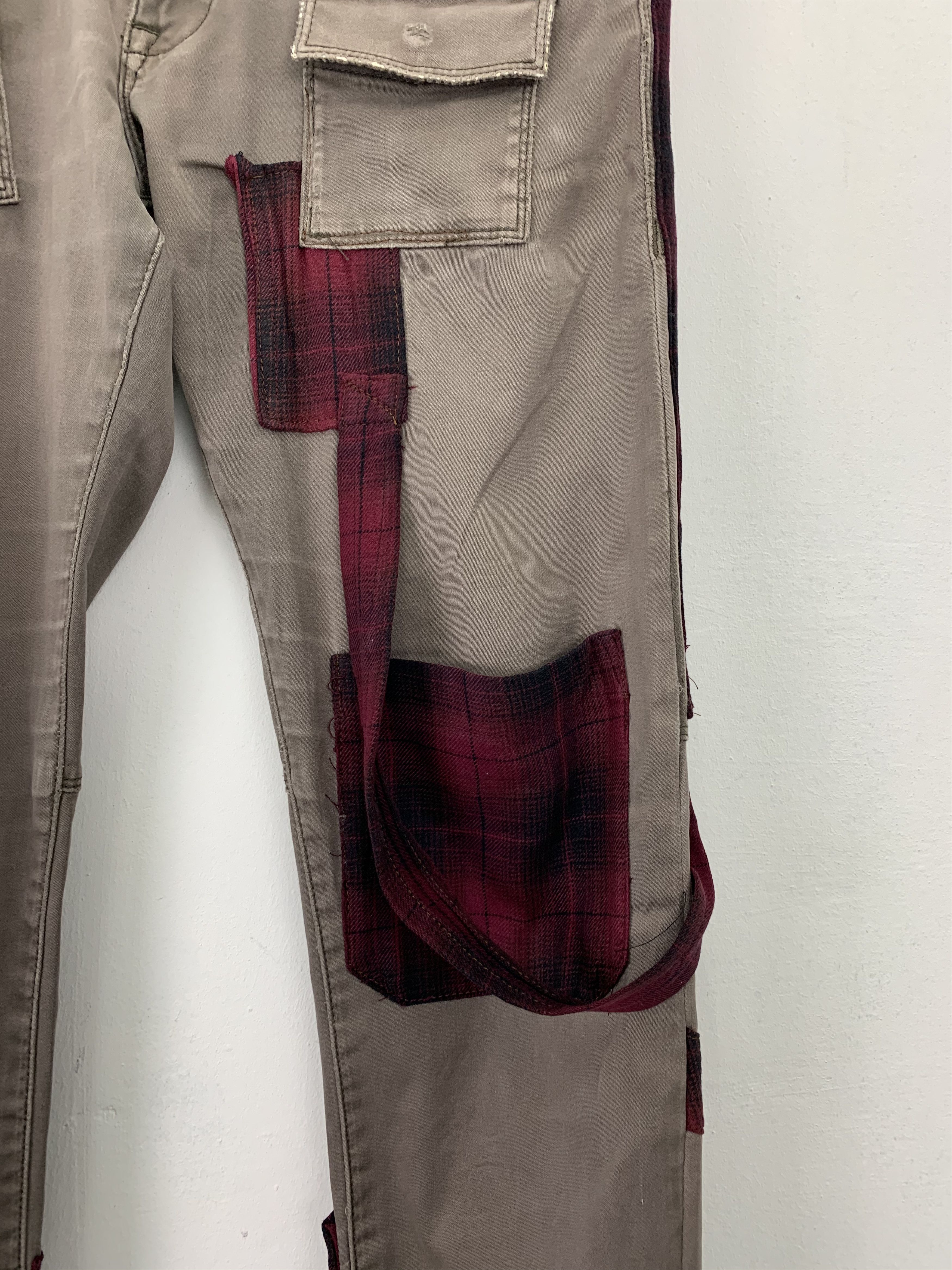 Japanese Brand Cargo Pants Custom Reconstructed Multipocket Streetwear Vtg Size US 30 / EU 46 - 7 Thumbnail