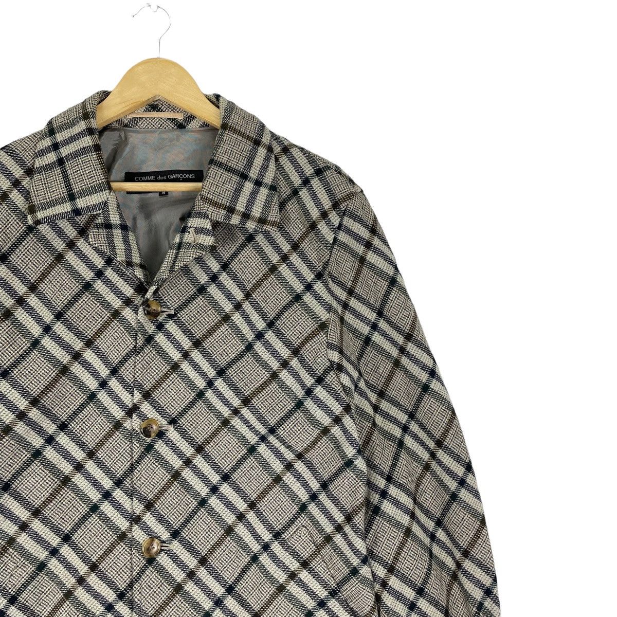Comme des Garcons Homme Plus 🔥CDG HOMME PLUS AW97 TARTAN PLAID JACKET Size US M / EU 48-50 / 2 - 5 Thumbnail