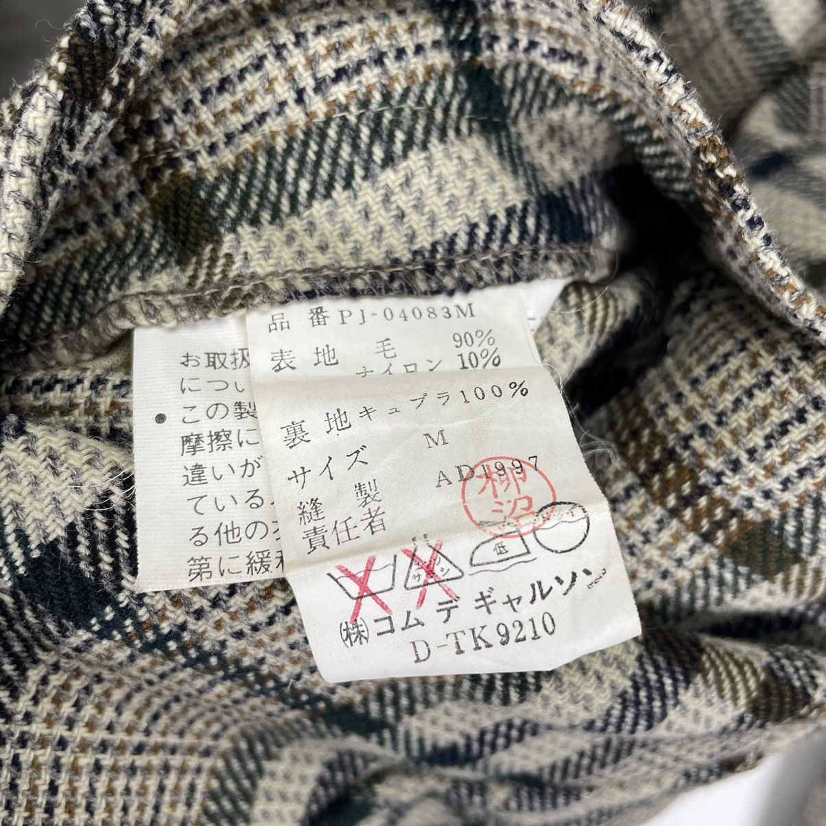 Comme des Garcons Homme Plus 🔥CDG HOMME PLUS AW97 TARTAN PLAID JACKET Size US M / EU 48-50 / 2 - 12 Thumbnail