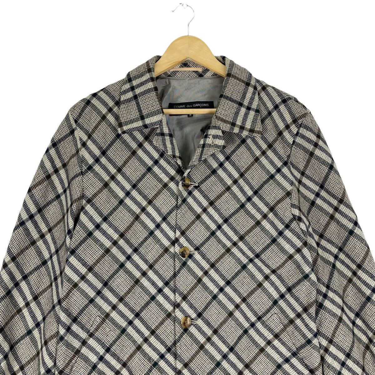 Comme des Garcons Homme Plus 🔥CDG HOMME PLUS AW97 TARTAN PLAID JACKET Size US M / EU 48-50 / 2 - 4 Thumbnail