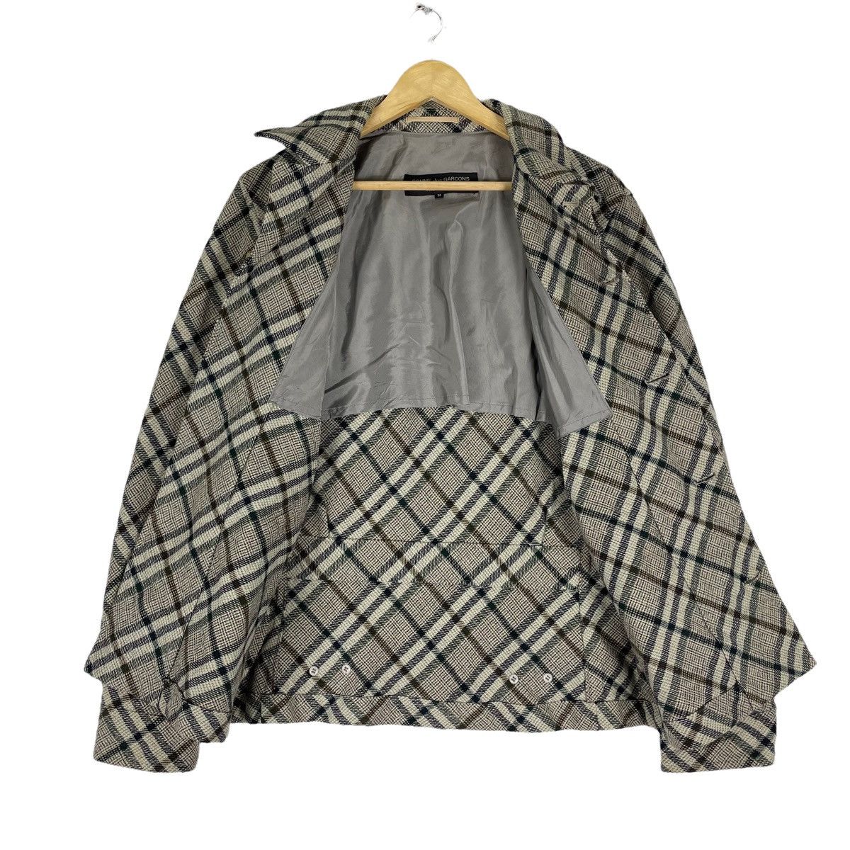 Comme des Garcons Homme Plus 🔥CDG HOMME PLUS AW97 TARTAN PLAID JACKET Size US M / EU 48-50 / 2 - 9 Thumbnail