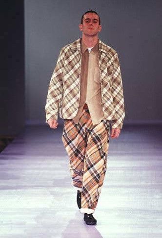Comme des Garcons Homme Plus 🔥CDG HOMME PLUS AW97 TARTAN PLAID JACKET Size US M / EU 48-50 / 2 - 1 Thumbnail