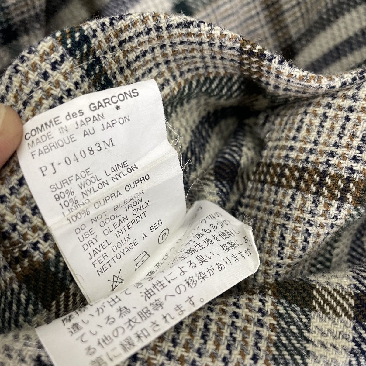 Comme des Garcons Homme Plus 🔥CDG HOMME PLUS AW97 TARTAN PLAID JACKET Size US M / EU 48-50 / 2 - 11 Thumbnail