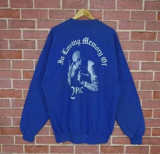 Band Tees Rare!! Tupac Shakur In Loving Memory 2pac Rap Tees Hip Hop Size US XL / EU 56 / 4 - 1 Thumbnail