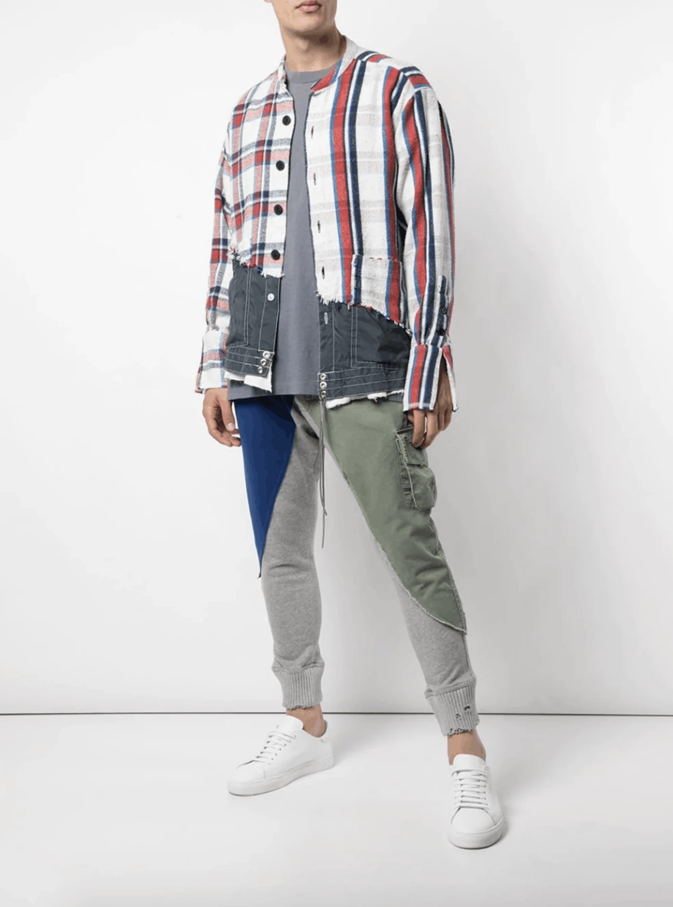 Greg Lauren GREG LAUREN Studio Flannel Birdwell 50/50 Button up Shirt Size US XL / EU 56 / 4 - 4 Thumbnail