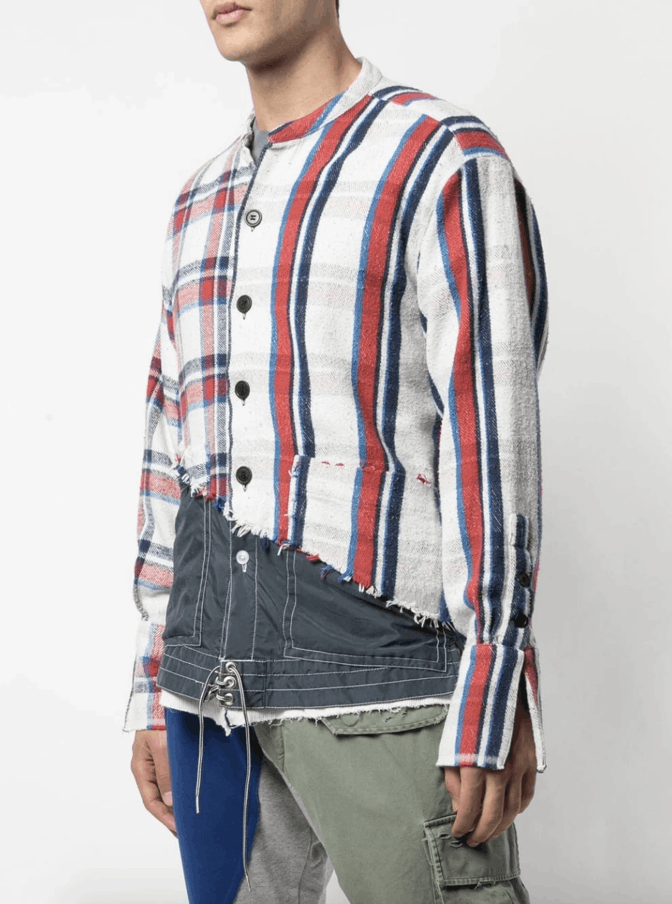 Greg Lauren GREG LAUREN Studio Flannel Birdwell 50/50 Button up Shirt Size US XL / EU 56 / 4 - 2 Thumbnail