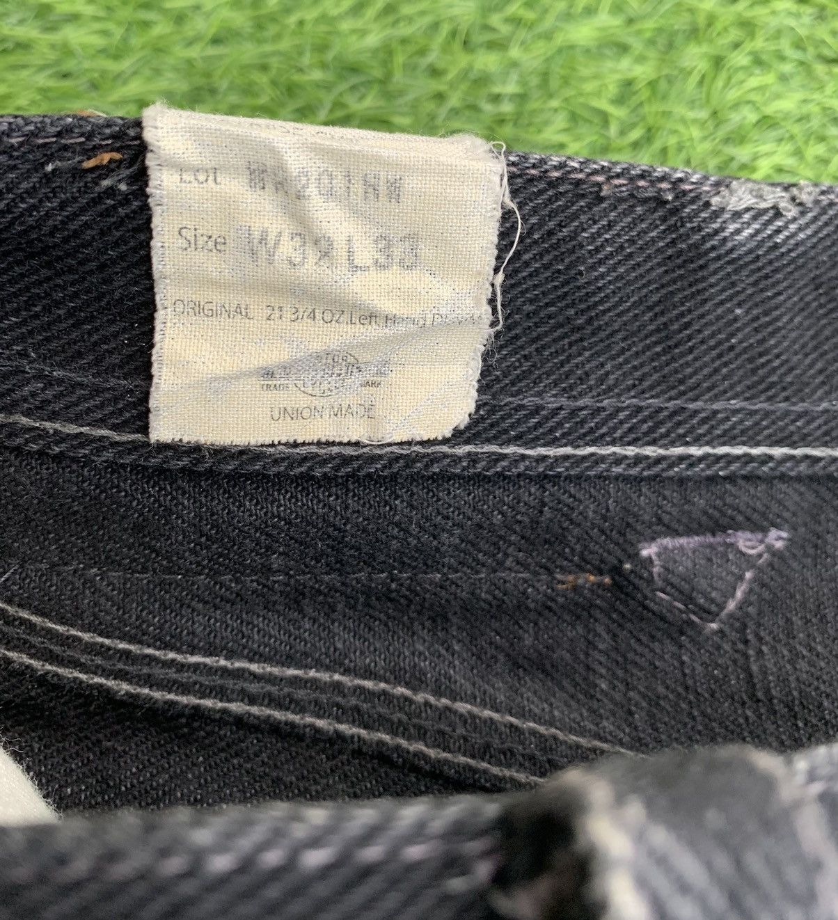 Japanese Brand Vintage West Cycle Biker 21 3/4 OZ Denim Jeans Size US 32 / EU 48 - 13 Thumbnail