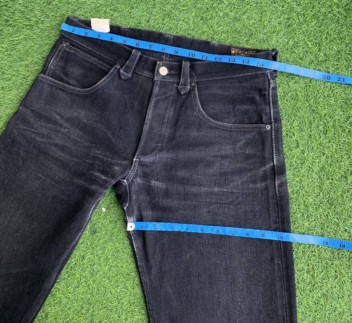 Japanese Brand Vintage West Cycle Biker 21 3/4 OZ Denim Jeans Size US 32 / EU 48 - 16 Thumbnail