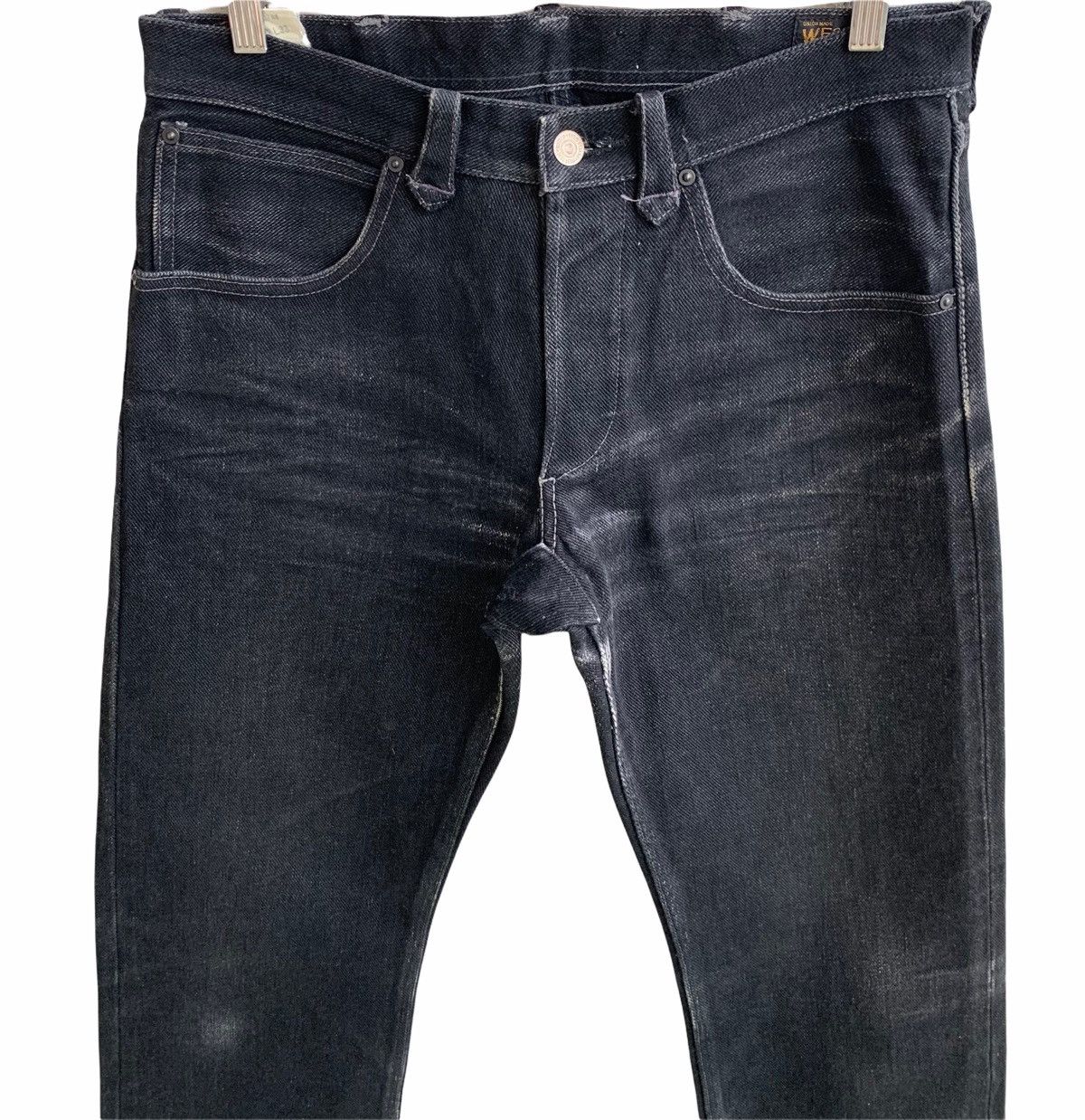 Japanese Brand Vintage West Cycle Biker 21 3/4 OZ Denim Jeans Size US 32 / EU 48 - 5 Thumbnail