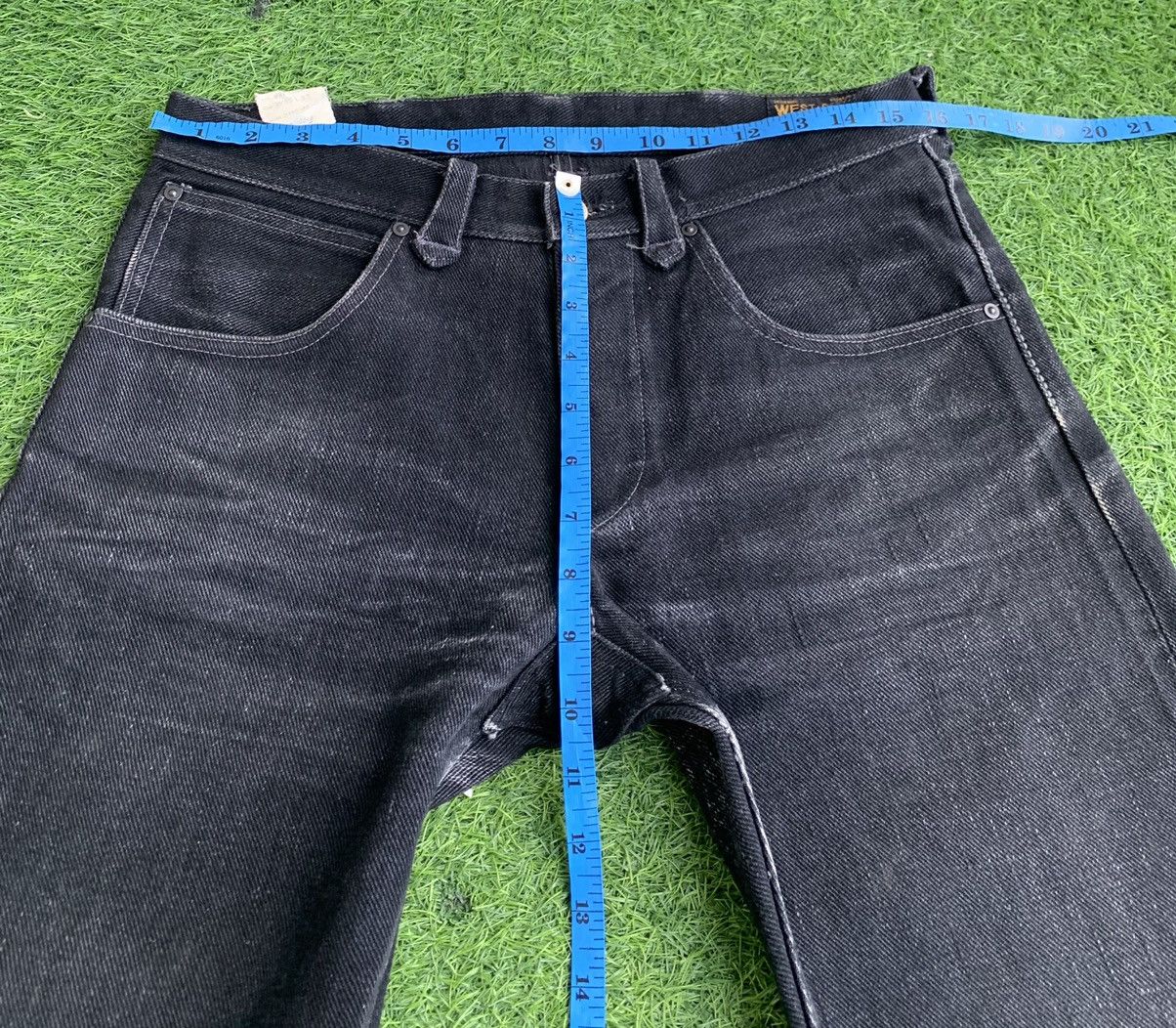 Japanese Brand Vintage West Cycle Biker 21 3/4 OZ Denim Jeans Size US 32 / EU 48 - 17 Thumbnail