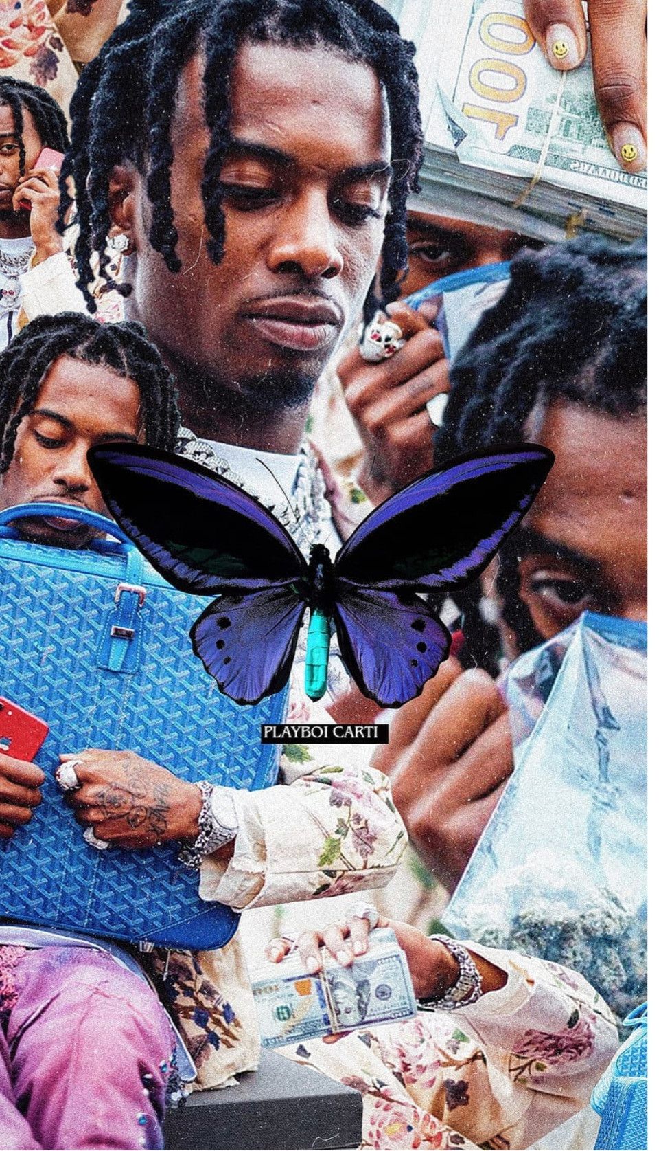Playboi Carti 💀100% AUTHENTIC Clown Skull Playboi Carti Tour T-shirt NEW! Size US S / EU 44-46 / 1 - 14 Thumbnail