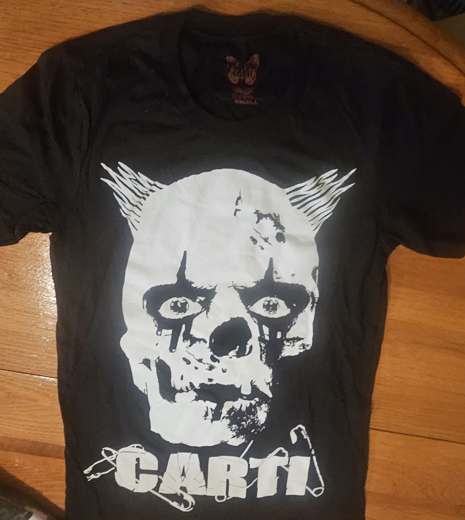 Playboi Carti 💀100% AUTHENTIC Clown Skull Playboi Carti Tour T-shirt NEW! Size US S / EU 44-46 / 1 - 16 Thumbnail