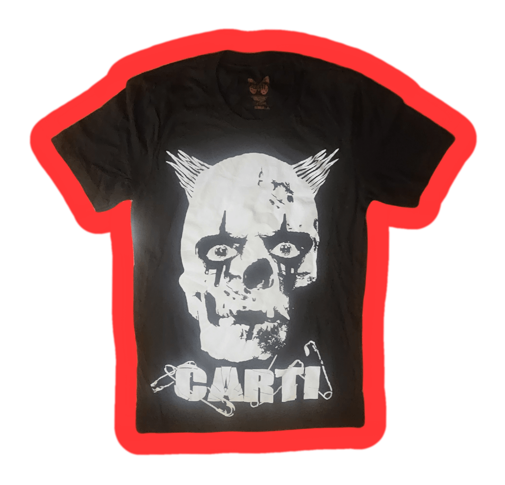Playboi Carti 💀100% AUTHENTIC Clown Skull Playboi Carti Tour T-shirt NEW! Size US S / EU 44-46 / 1 - 9 Thumbnail