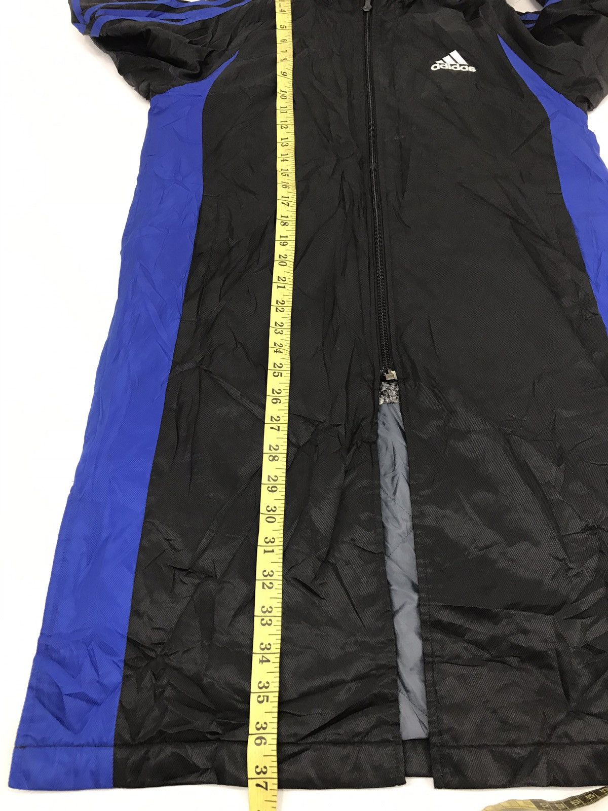 Adidas Adidas Parka Sherpa Inner Jacket Hoodie Big Logo Size M / US 6-8 / IT 42-44 - 15 Thumbnail