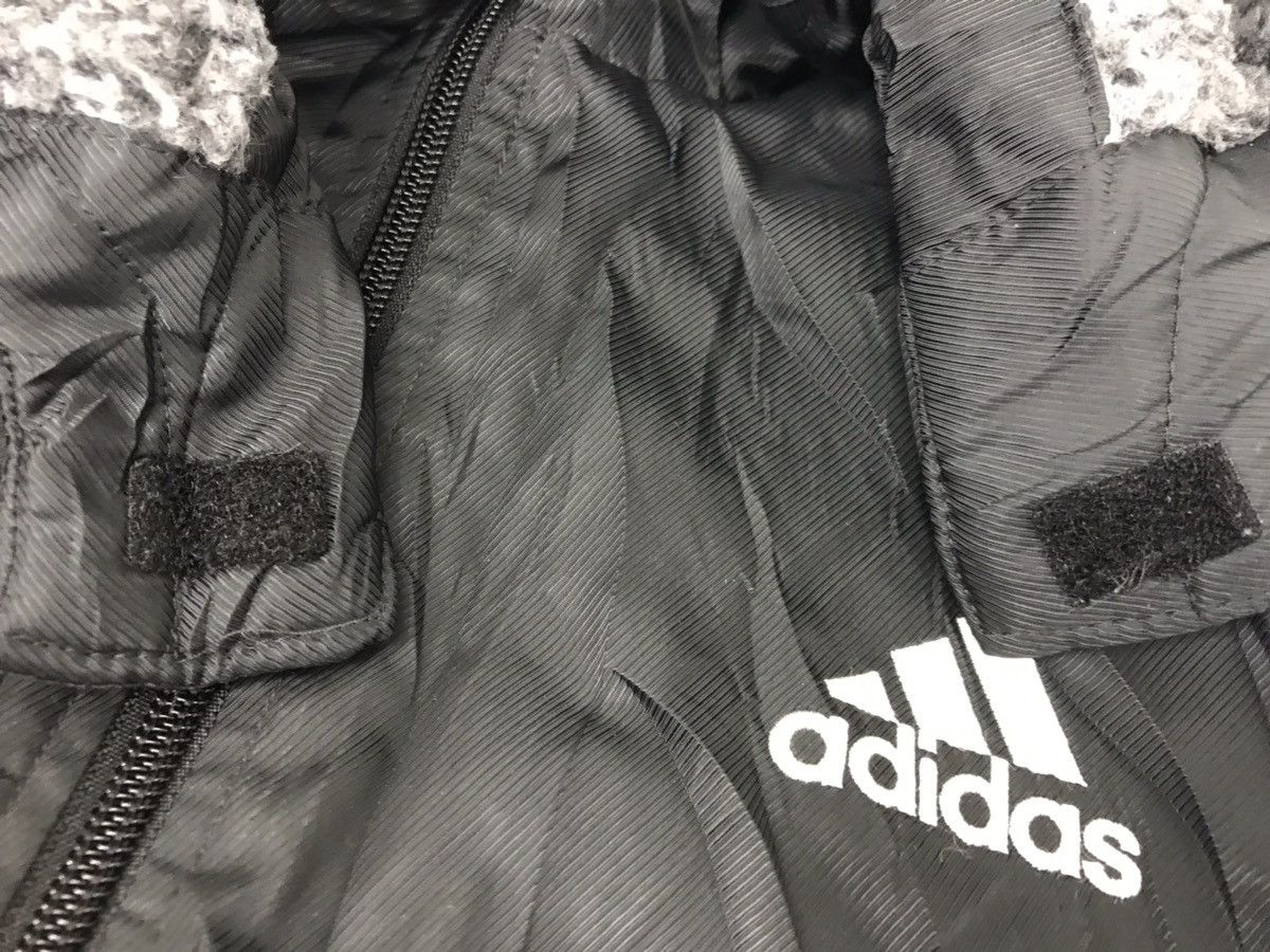 Adidas Adidas Parka Sherpa Inner Jacket Hoodie Big Logo Size M / US 6-8 / IT 42-44 - 17 Thumbnail