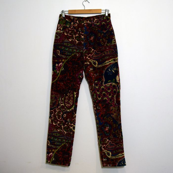 Vintage Women’s Late 90s Miyuki x Kenzo Jeans Multicolour Pants | Grailed