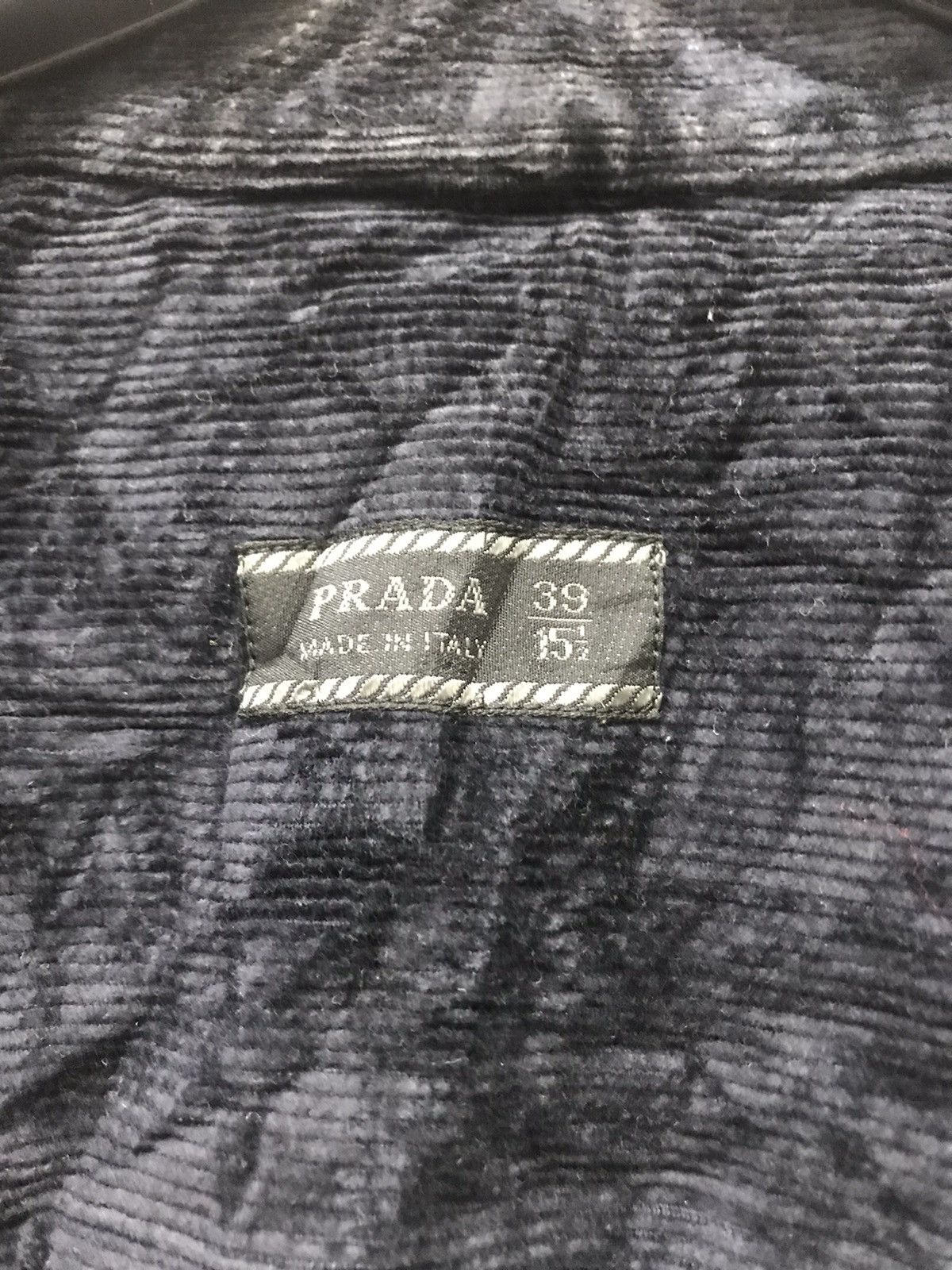 Prada Prada Curduroy Zipper Jacket Size US M / EU 48-50 / 2 - 10 Thumbnail