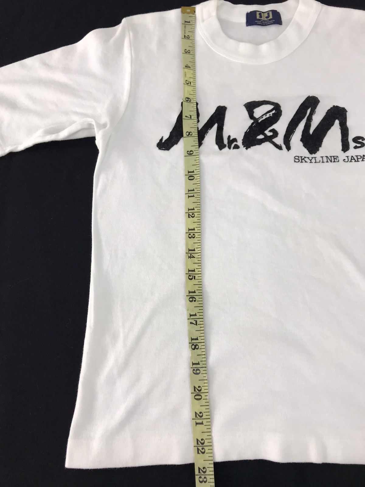 Japanese Brand Rare Skyline Japan Fashion Mr & Mrs. Spell Out Tee Size S / US 4 / IT 40 - 6 Thumbnail