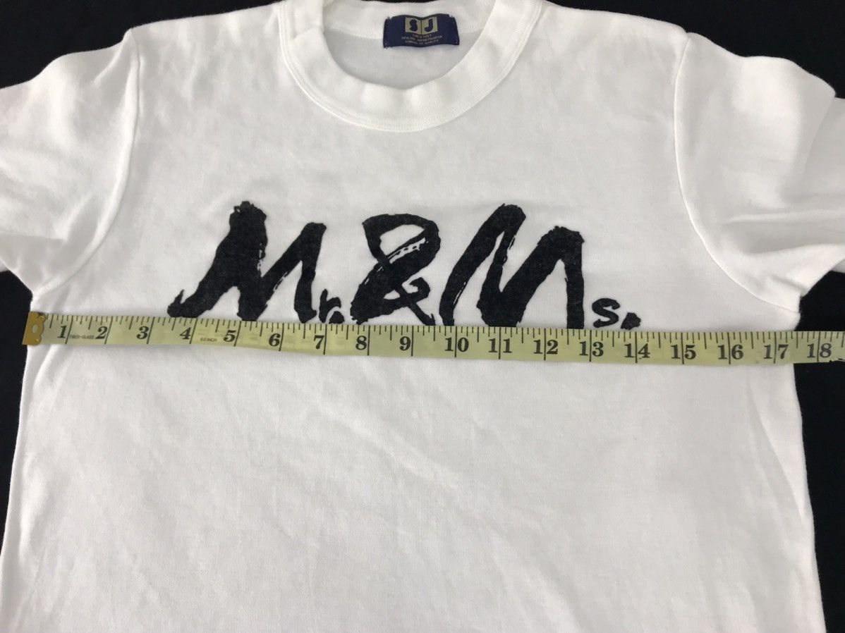 Japanese Brand Rare Skyline Japan Fashion Mr & Mrs. Spell Out Tee Size S / US 4 / IT 40 - 7 Thumbnail