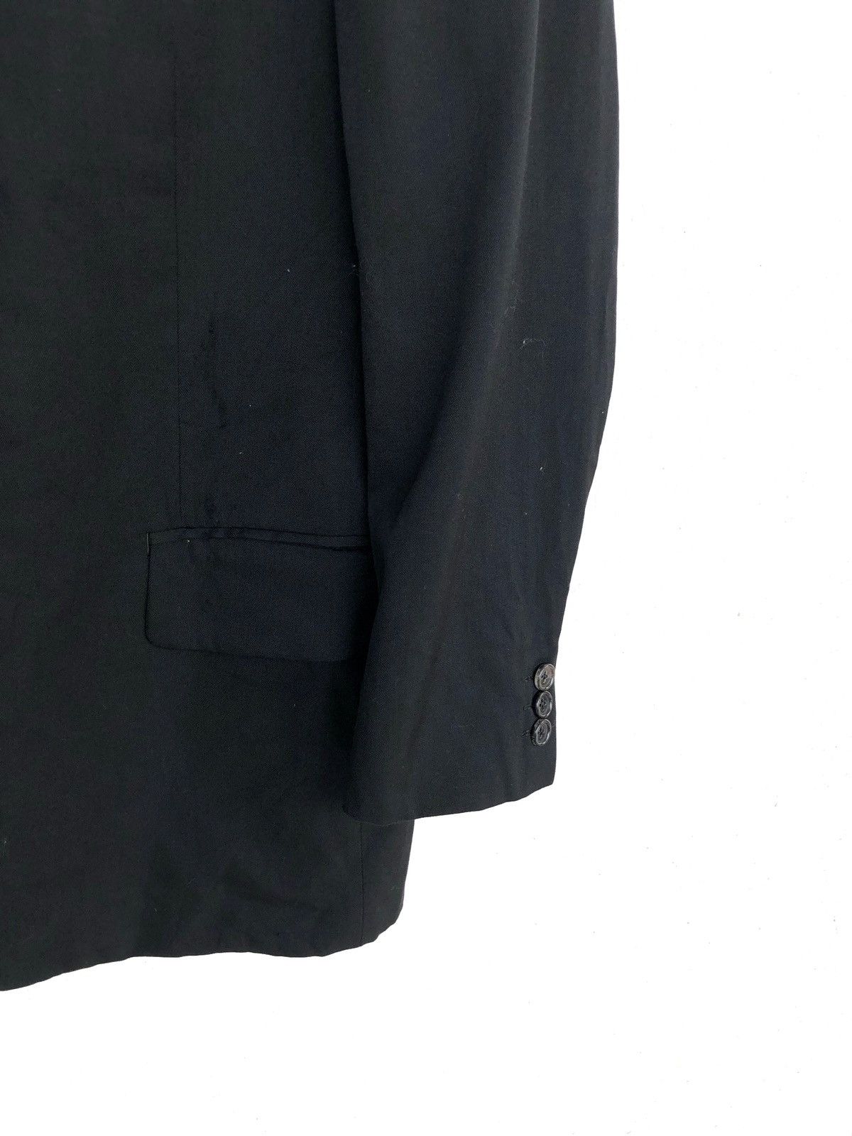 Yohji Yamamoto GRAIL🔥AW05 YY 🐅 Embroider Minimal Distressed Coat Size US M / EU 48-50 / 2 - 6 Thumbnail