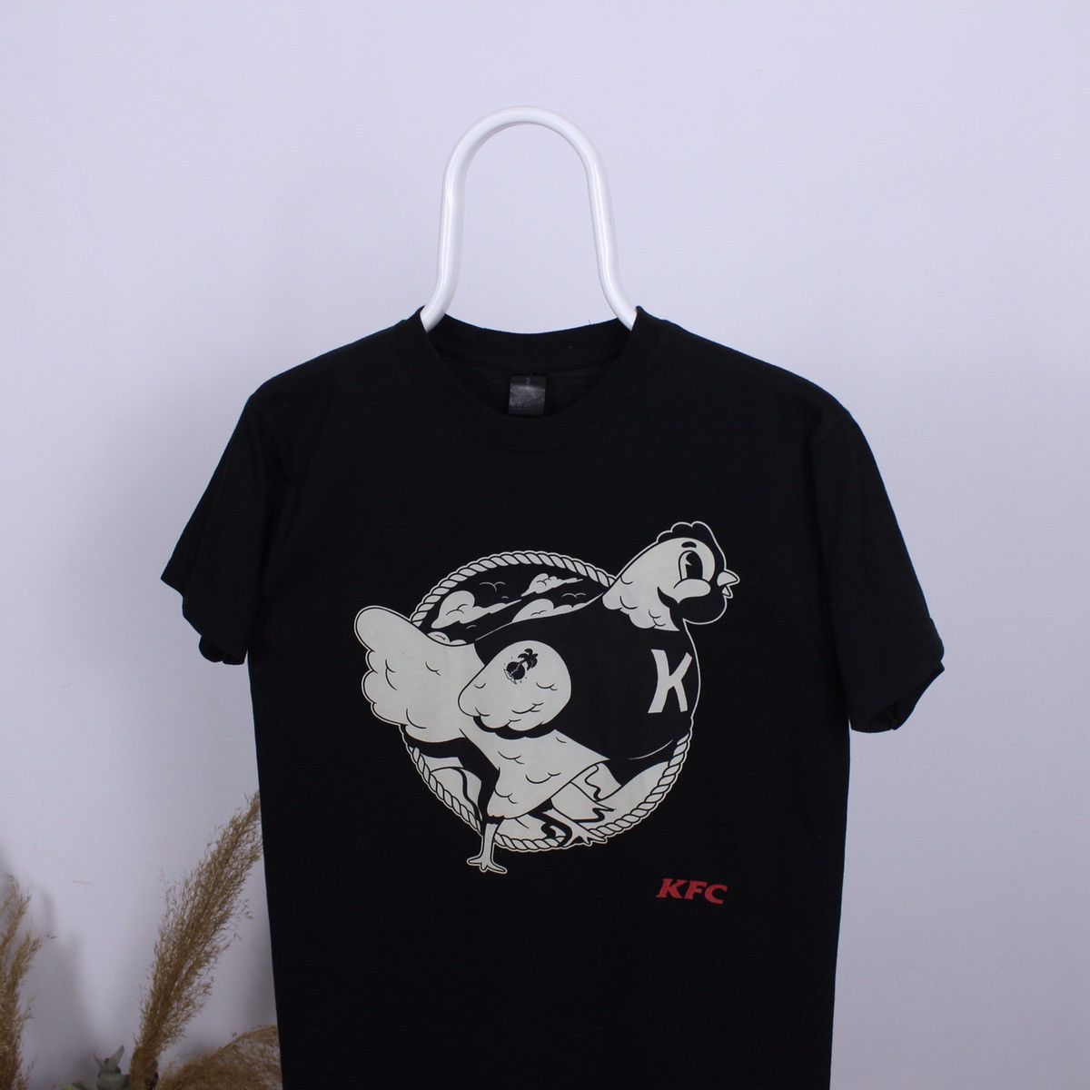 Vintage Vintage KFS Print Chicken Short Sleeve T-shirt Size US S / EU 44-46 / 1 - 1 Thumbnail