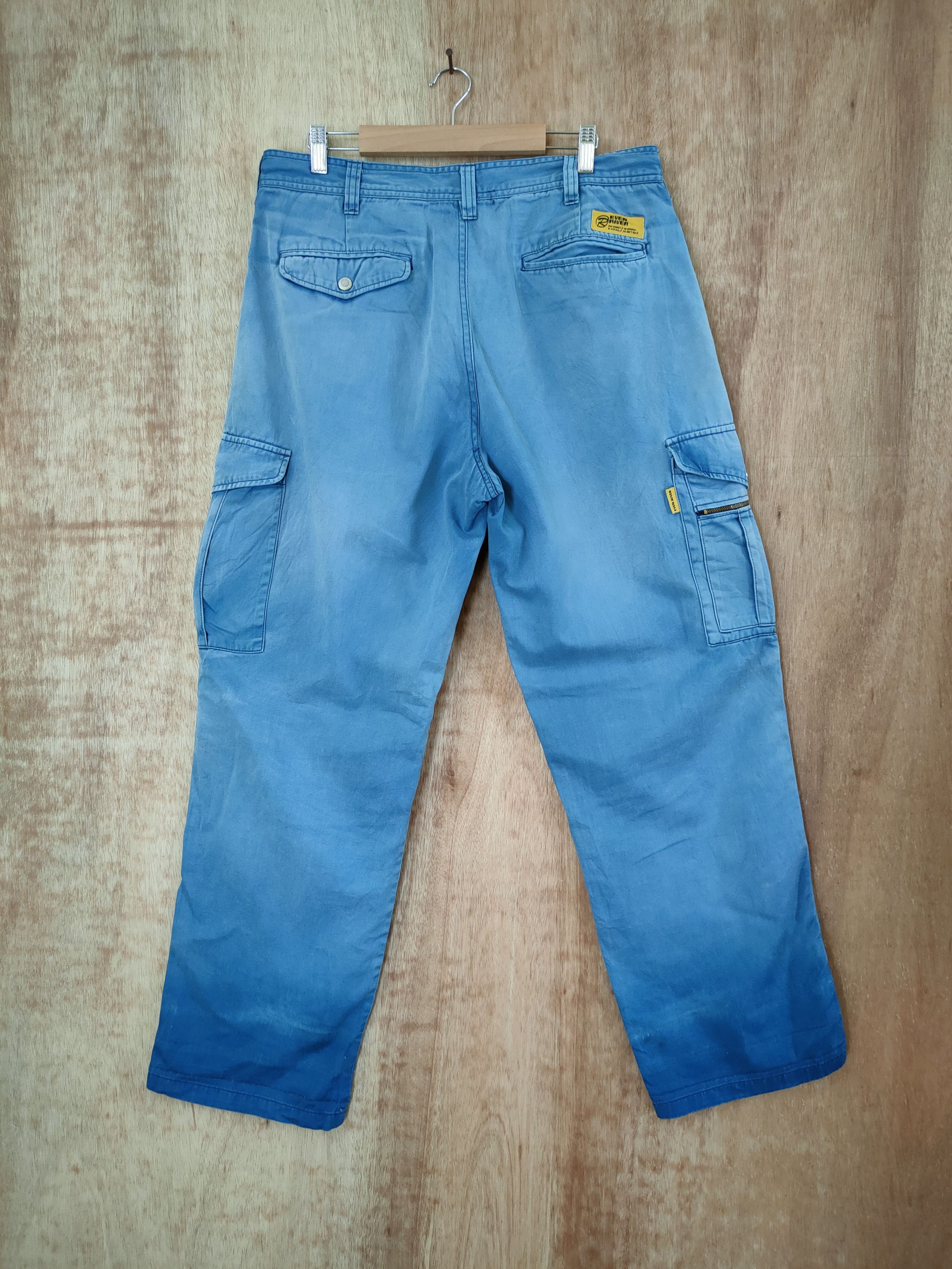 Faded Glory Japan faded distressed japan multipocket cargo pants #46-616 Size US 34 / EU 50 - 8 Thumbnail
