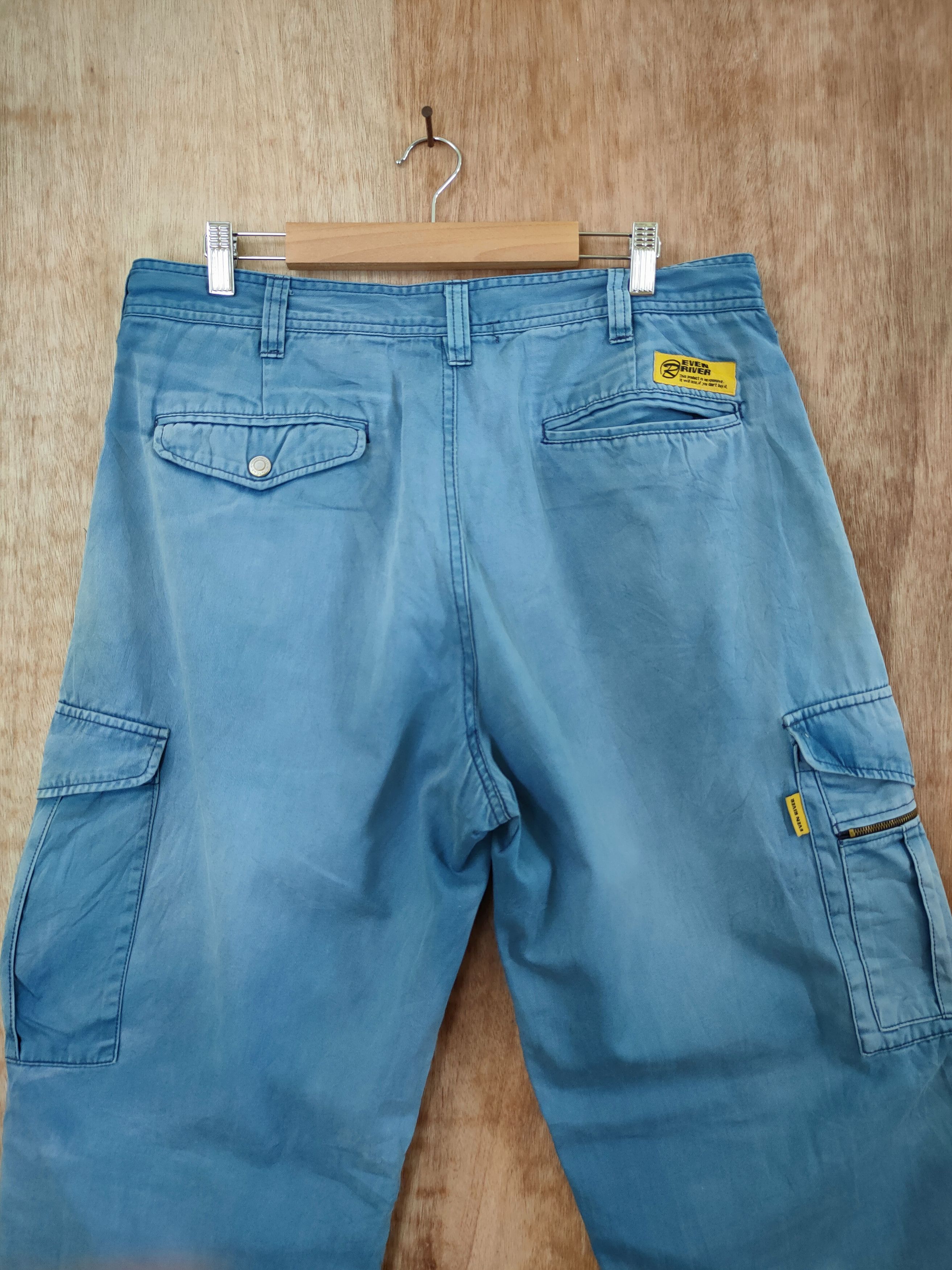 Faded Glory Japan faded distressed japan multipocket cargo pants #46-616 Size US 34 / EU 50 - 10 Thumbnail