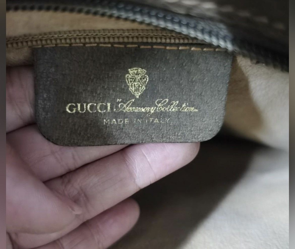 Gucci GUCCI Vintage Web Detail GG Canvas Shoulder Size ONE SIZE - 23 Thumbnail
