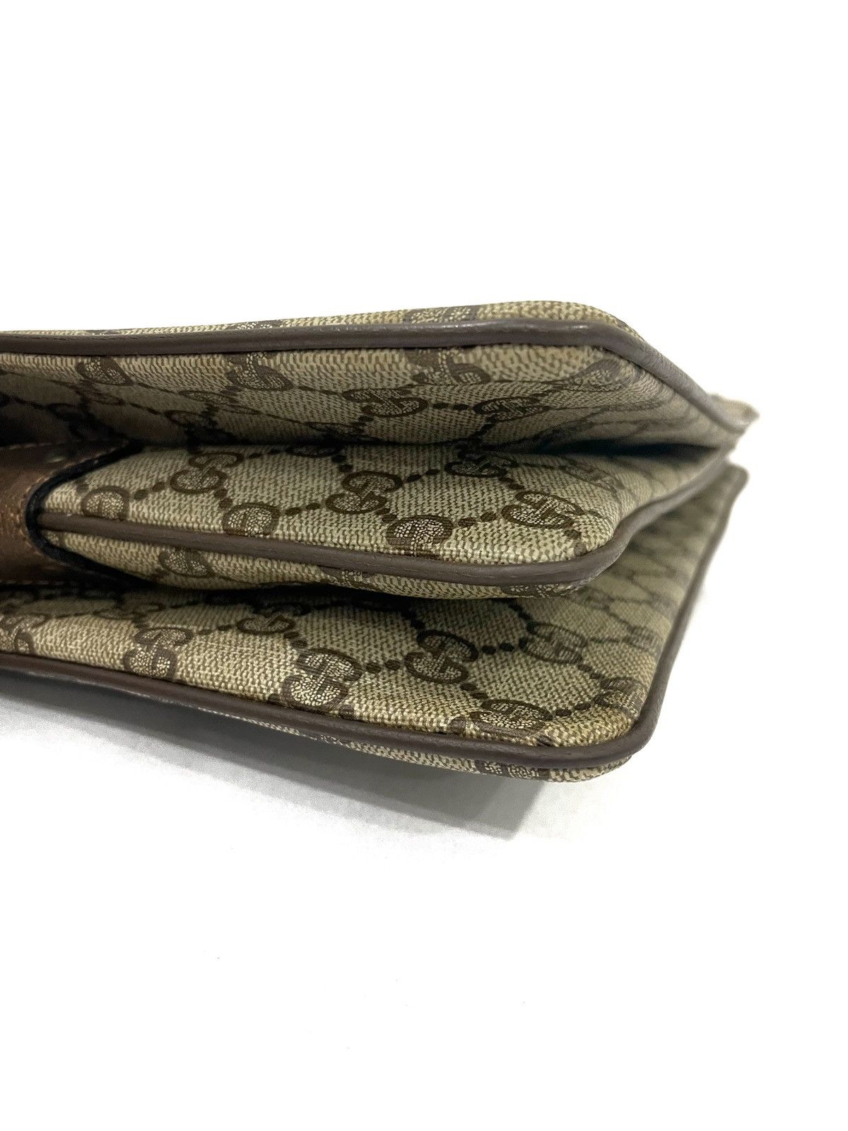 Gucci GUCCI Vintage Web Detail GG Canvas Shoulder Size ONE SIZE - 9 Thumbnail