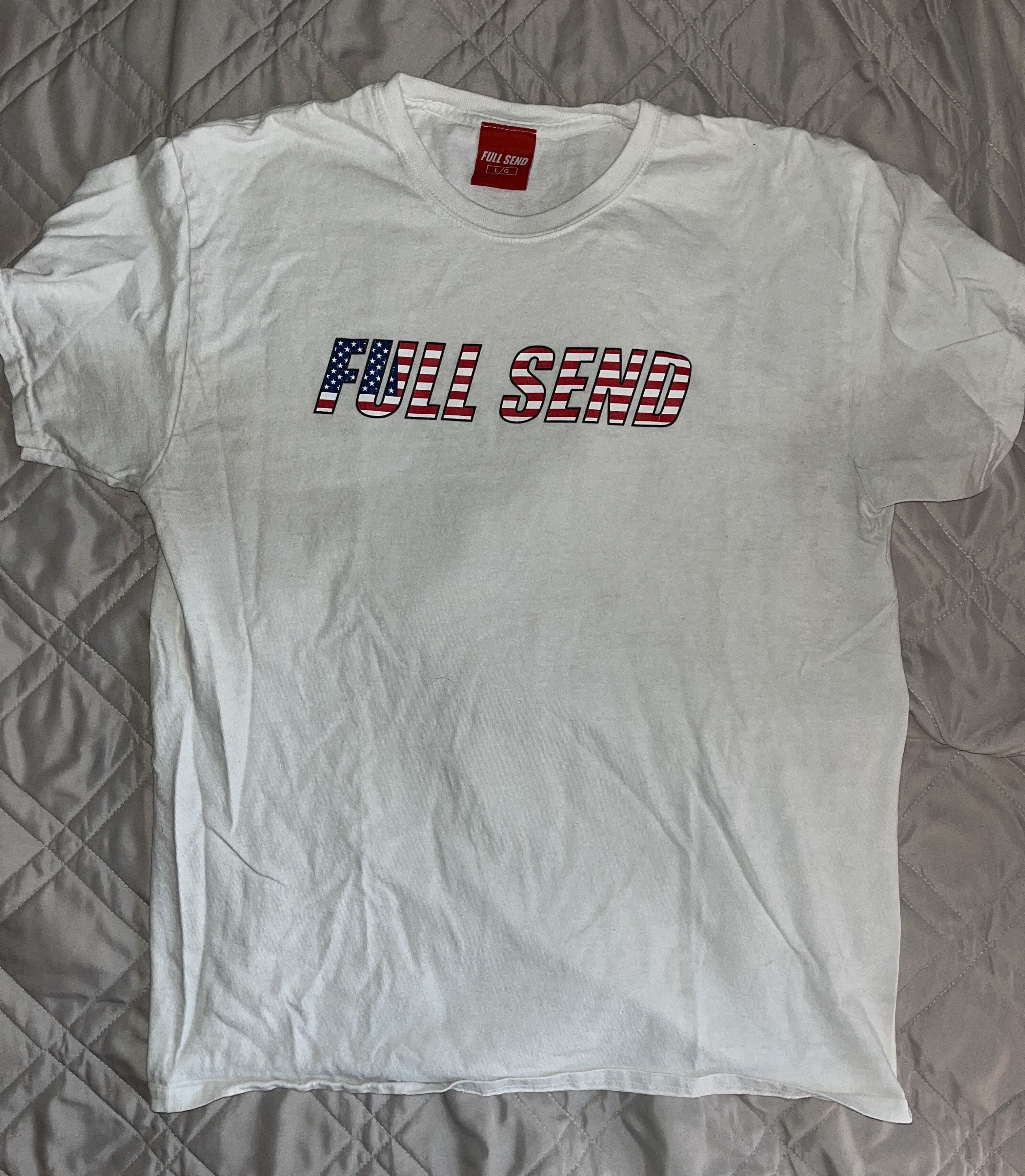 Nelk Boys Full Send by Nelk Boys Full Send/Nelk Boys USA T-Shirt | Grailed
