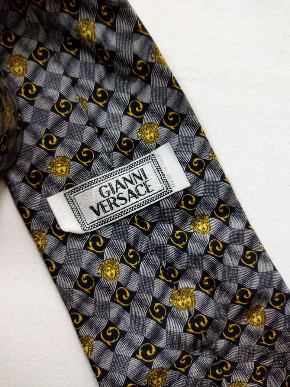 Versace Vintage GIANNI VERSACE Silk Tie Size ONE SIZE - 4 Thumbnail
