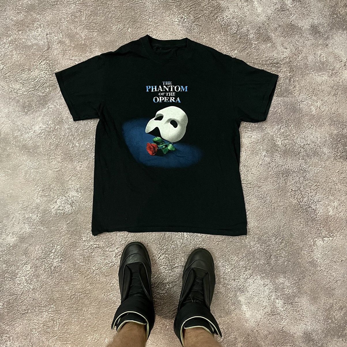 Vintage Vintage 90s Phantom Opera Graphic Tee Y2K Grunge Relaxed M Size US M / EU 48-50 / 2 - 1 Thumbnail