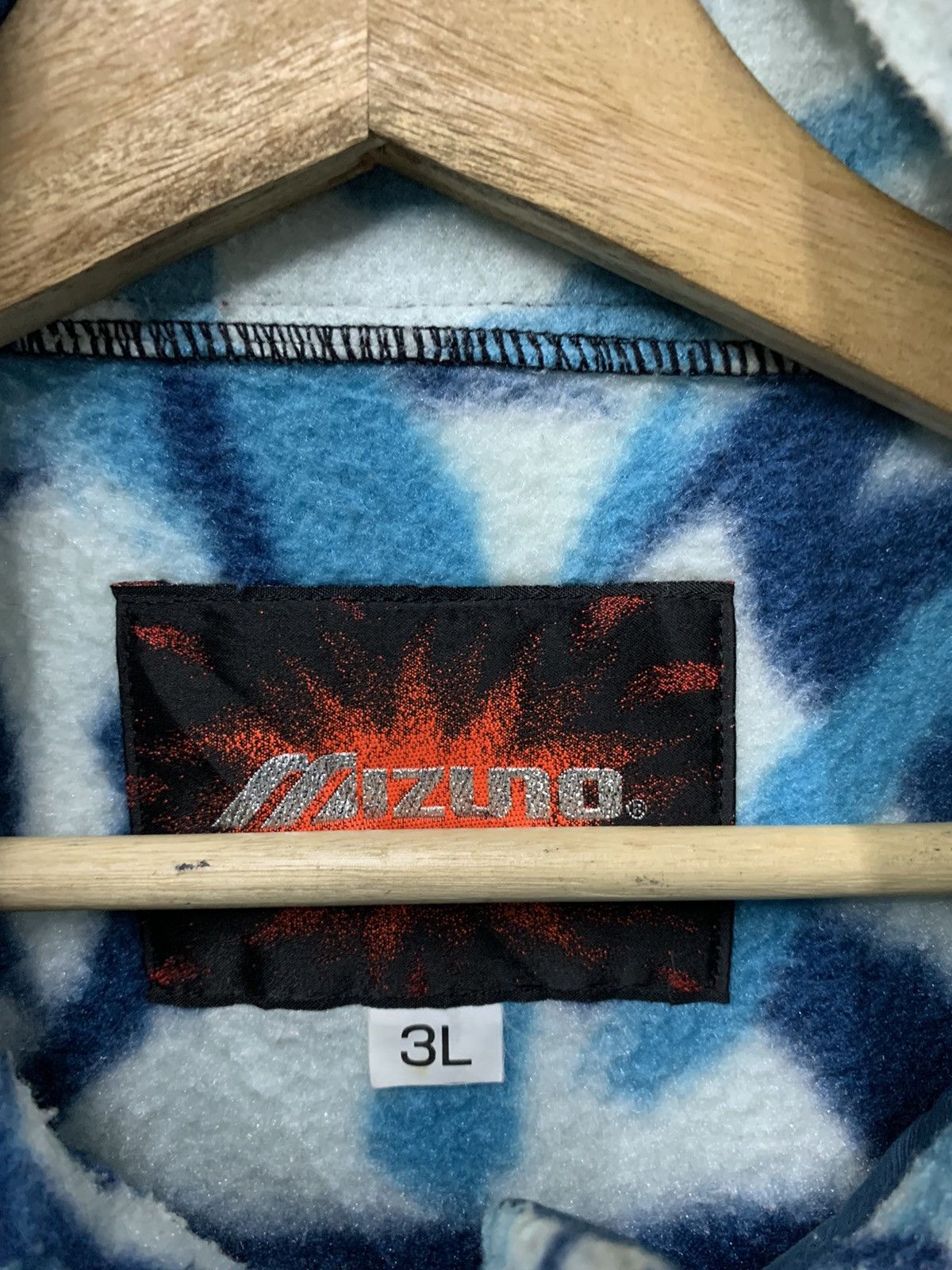 Japanese Brand × Mizuno × Vintage 🔥VTG MIZUNO WINTER OLYMPIC NAGANO PRINTED FLEECE JACKETS Size US L / EU 52-54 / 3 - 9 Thumbnail