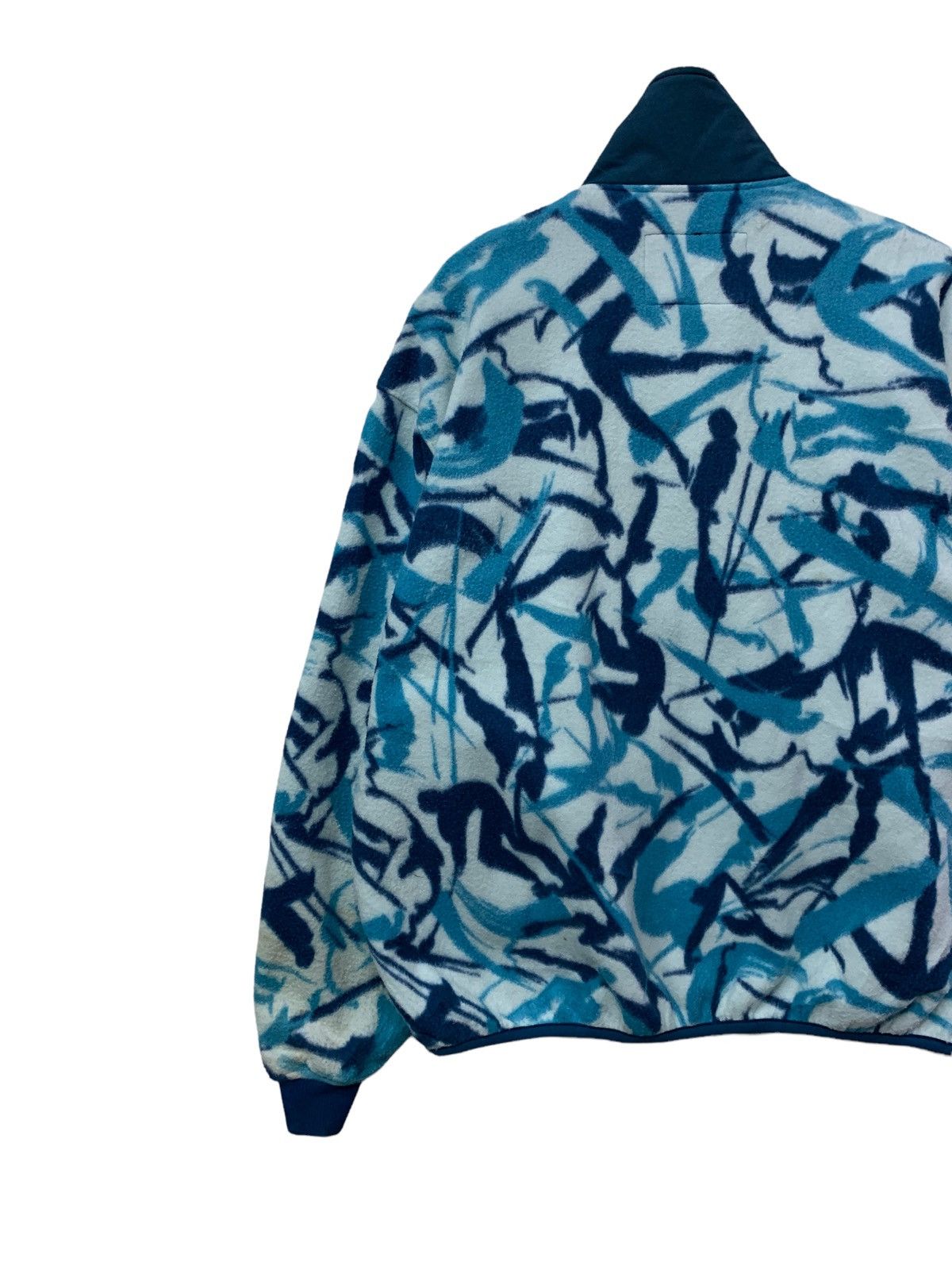 Japanese Brand × Mizuno × Vintage 🔥VTG MIZUNO WINTER OLYMPIC NAGANO PRINTED FLEECE JACKETS Size US L / EU 52-54 / 3 - 7 Thumbnail