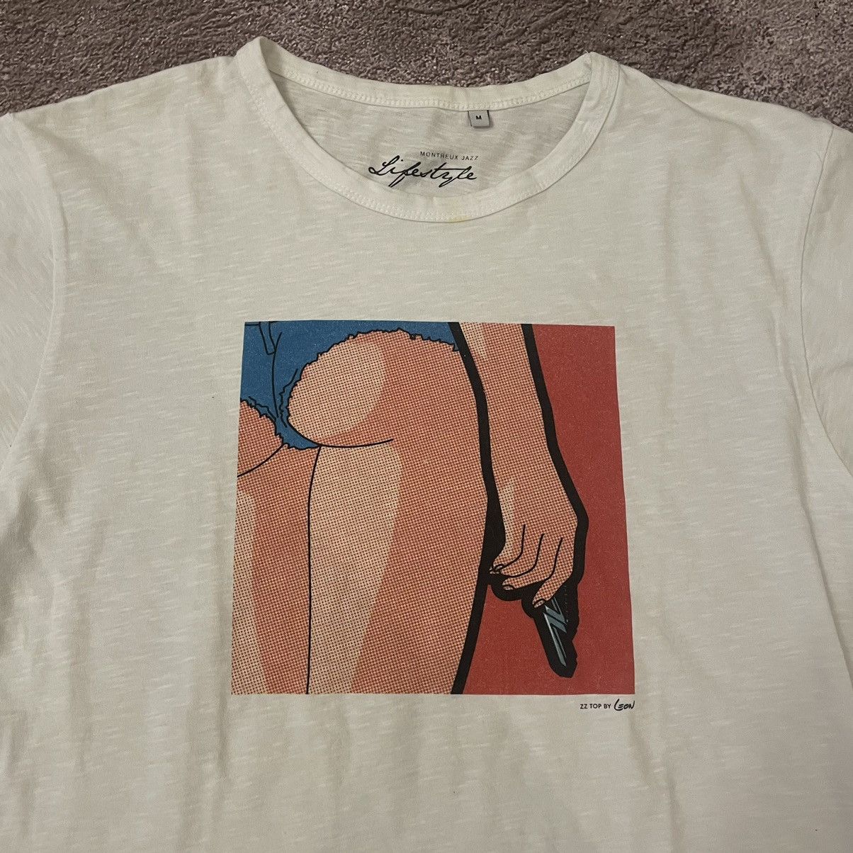 Vintage Vintage Y2K Graphic Tee Sun Faded Art Print Streetwear M Size US M / EU 48-50 / 2 - 5 Thumbnail