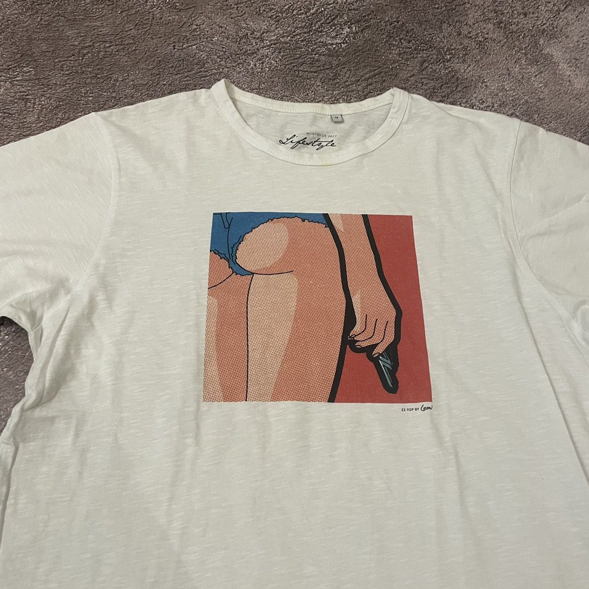 Vintage Vintage Y2K Graphic Tee Sun Faded Art Print Streetwear M Size US M / EU 48-50 / 2 - 4 Thumbnail