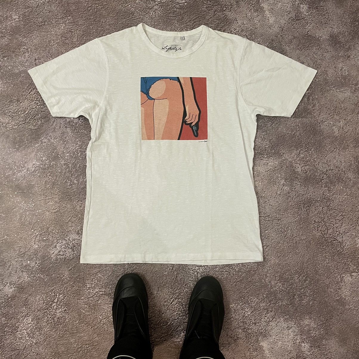 Vintage Vintage Y2K Graphic Tee Sun Faded Art Print Streetwear M Size US M / EU 48-50 / 2 - 1 Thumbnail
