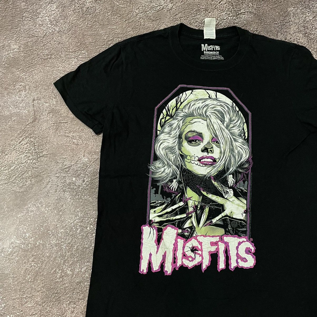 Vintage Y2K Misfits Graphic Tee Skulls Horror Punk Vintage Black M Size US M / EU 48-50 / 2 - 4 Thumbnail