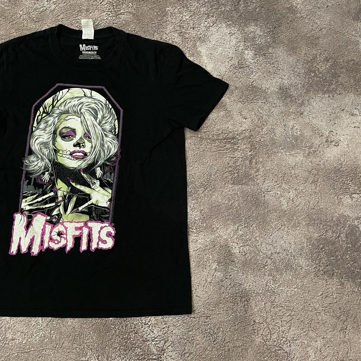 Vintage Y2K Misfits Graphic Tee Skulls Horror Punk Vintage Black M Size US M / EU 48-50 / 2 - 3 Thumbnail