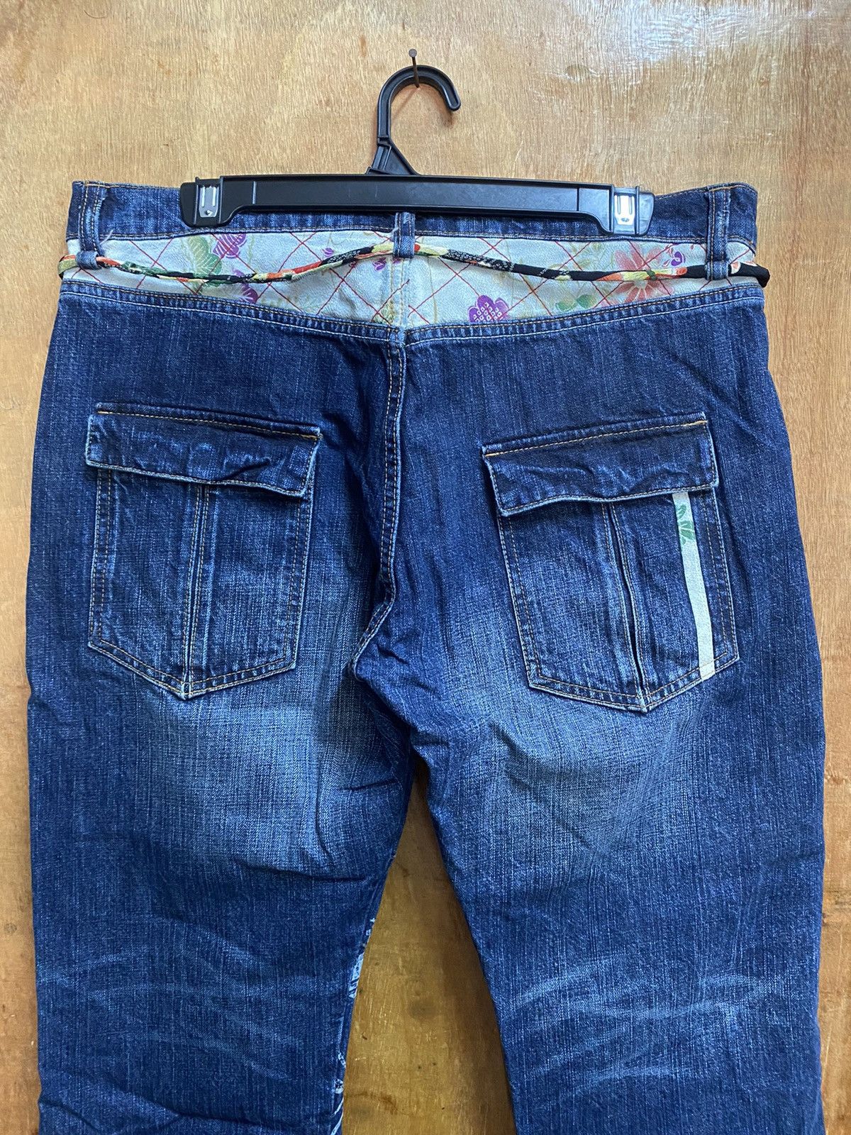 Hysteric Glamour × If Six Was Nine × Tornado Mart Japanese Jeans Mount Fuji Art 6 Pocket Sukajan Japan Size US 34 / EU 50 - 5 Thumbnail